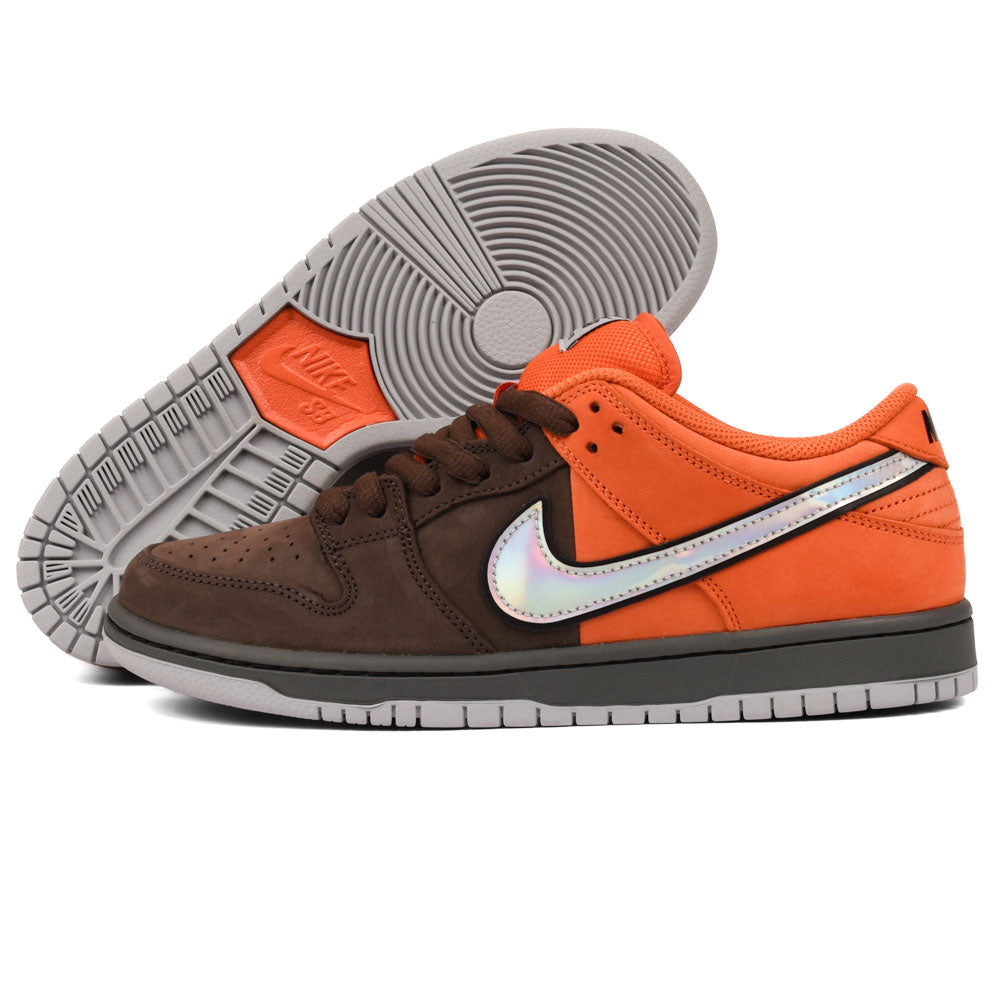 Nike SB - Dunk Low Pro (Safety Orange/Wolf Grey/Baroque Brown