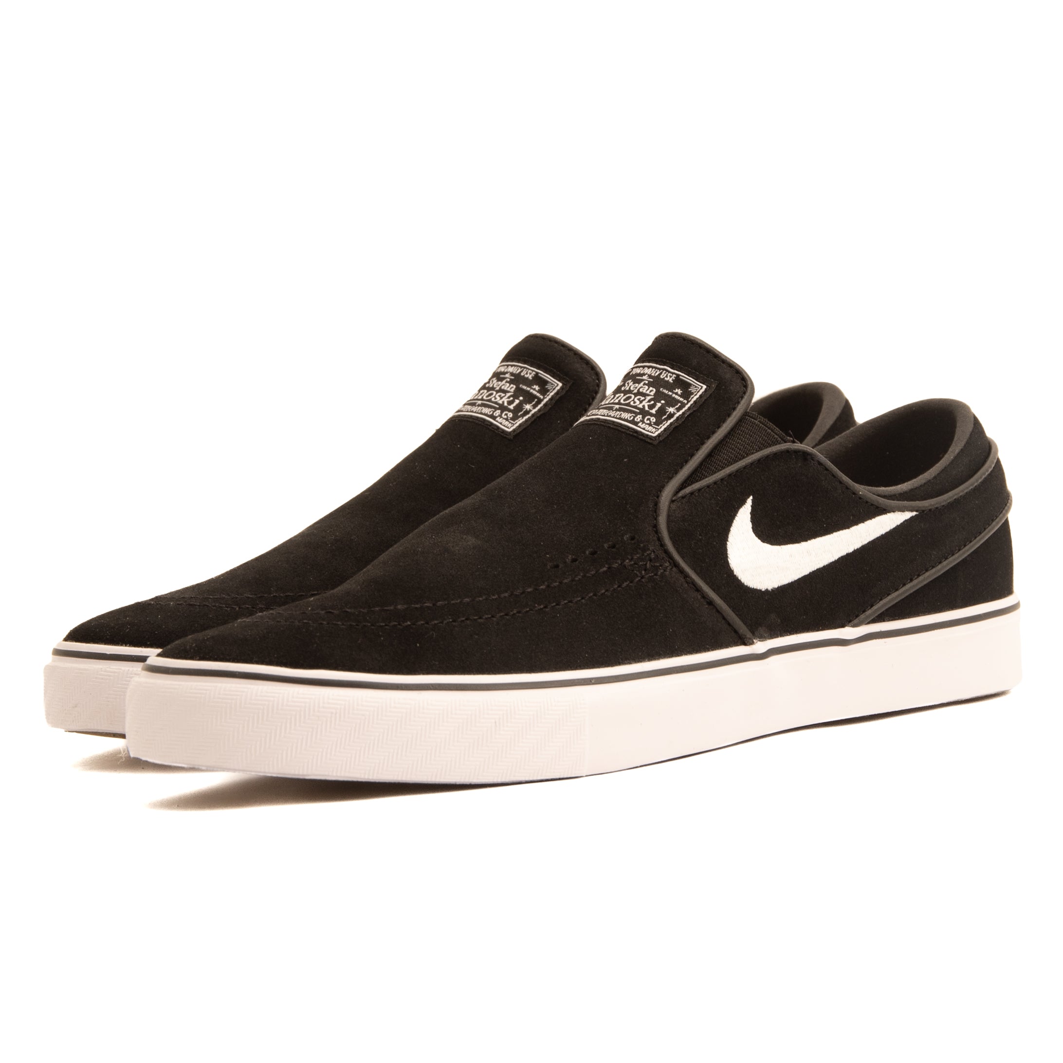 Nike SB - Janoski+ Slip (Black/White-Black-Black  display picture 1