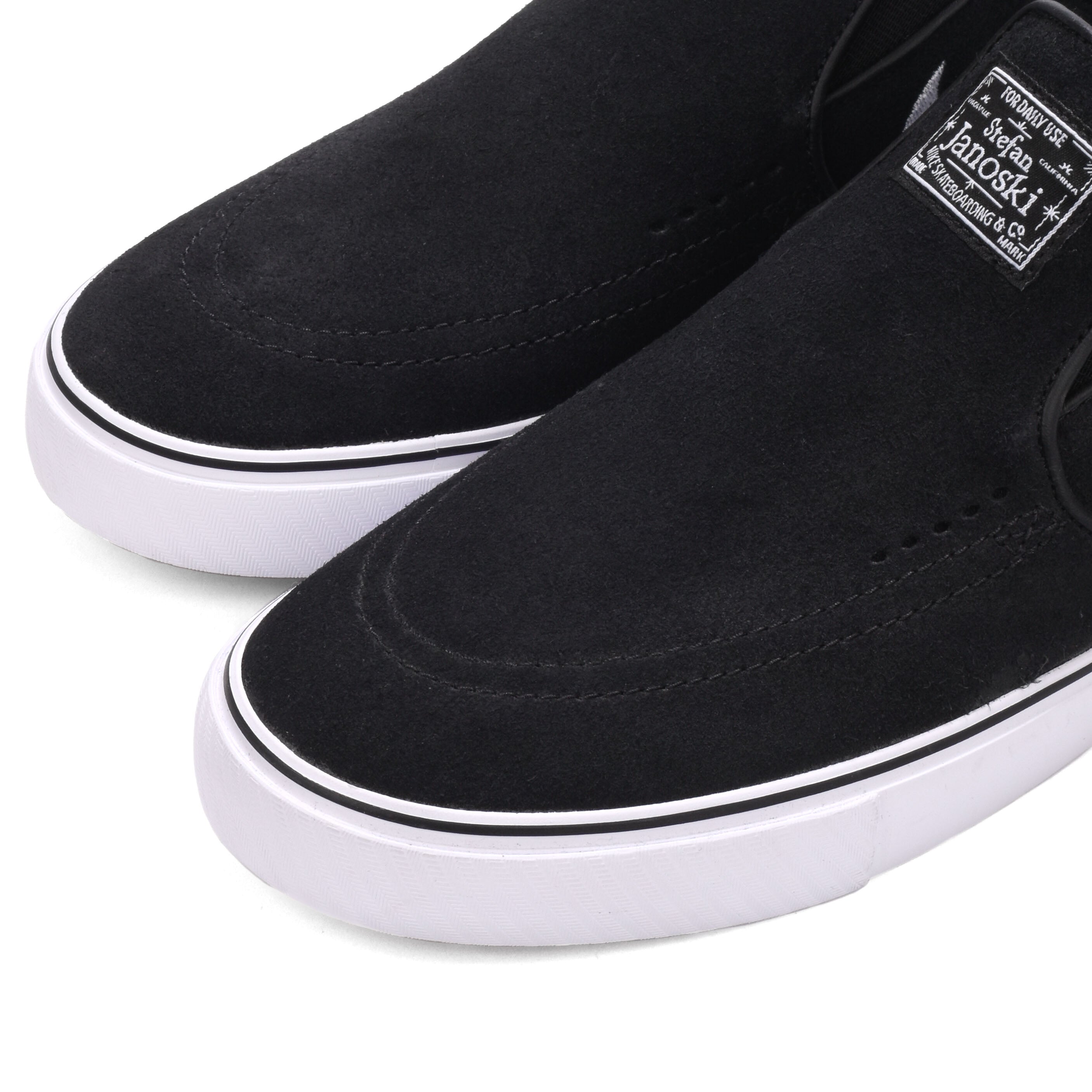 Nike SB - Janoski+ Slip (Black/White-Black-Black)