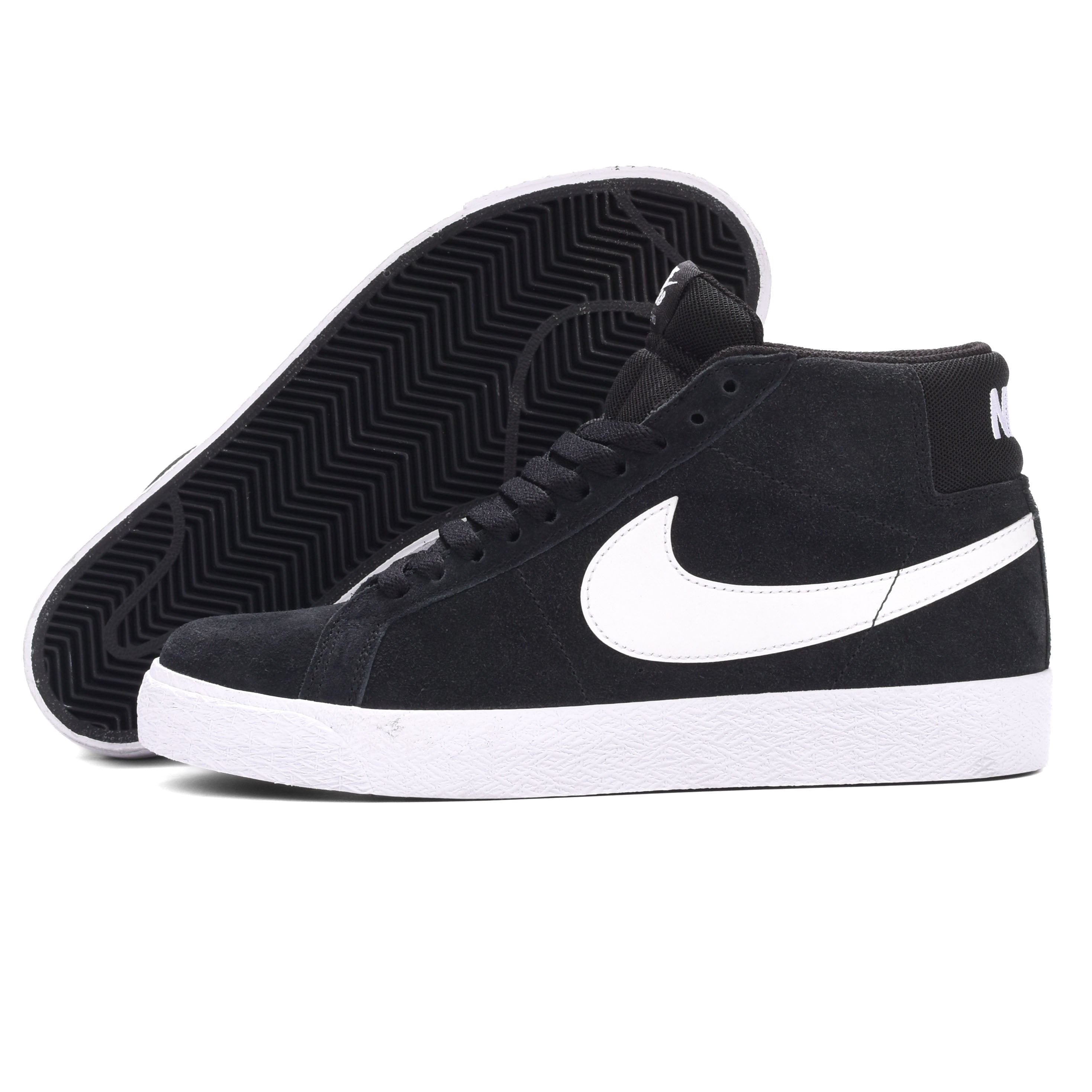 Nike SB - Zoom Blazer Mid (Black/White) – 303boards.com