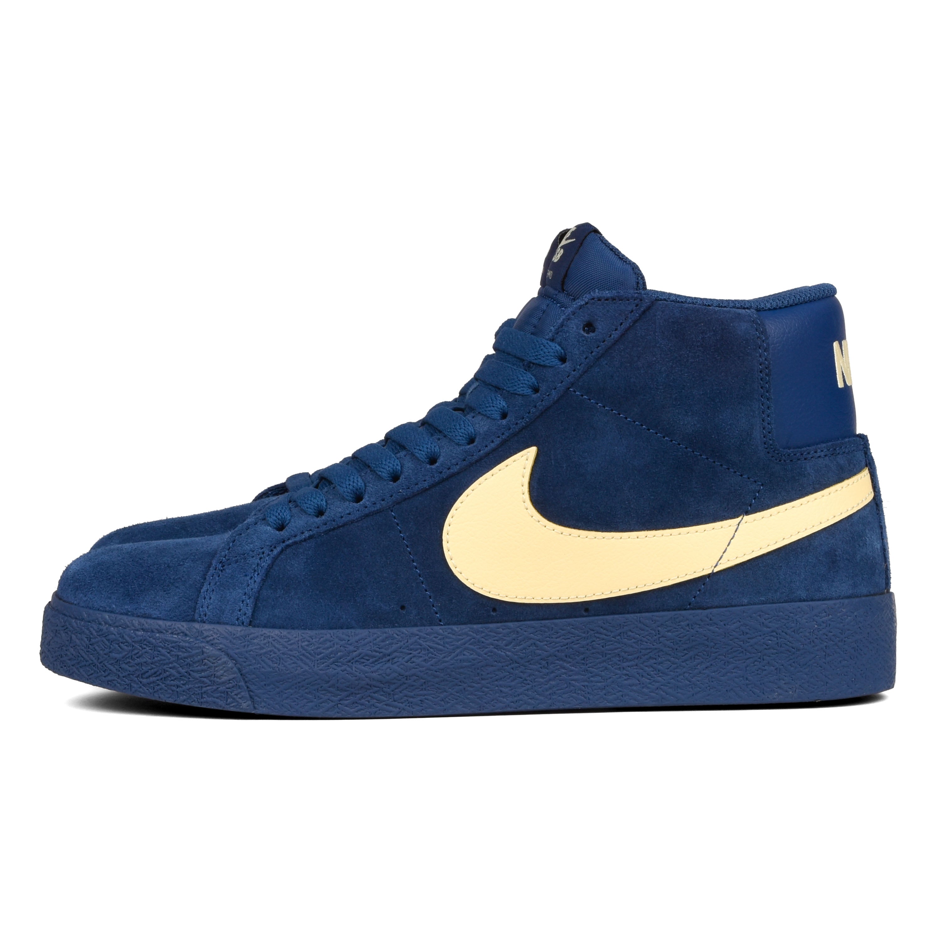 Nike SB - Zoom Blazer Mid (Coastal Blue/Coastal Blue/Pale Yellow)