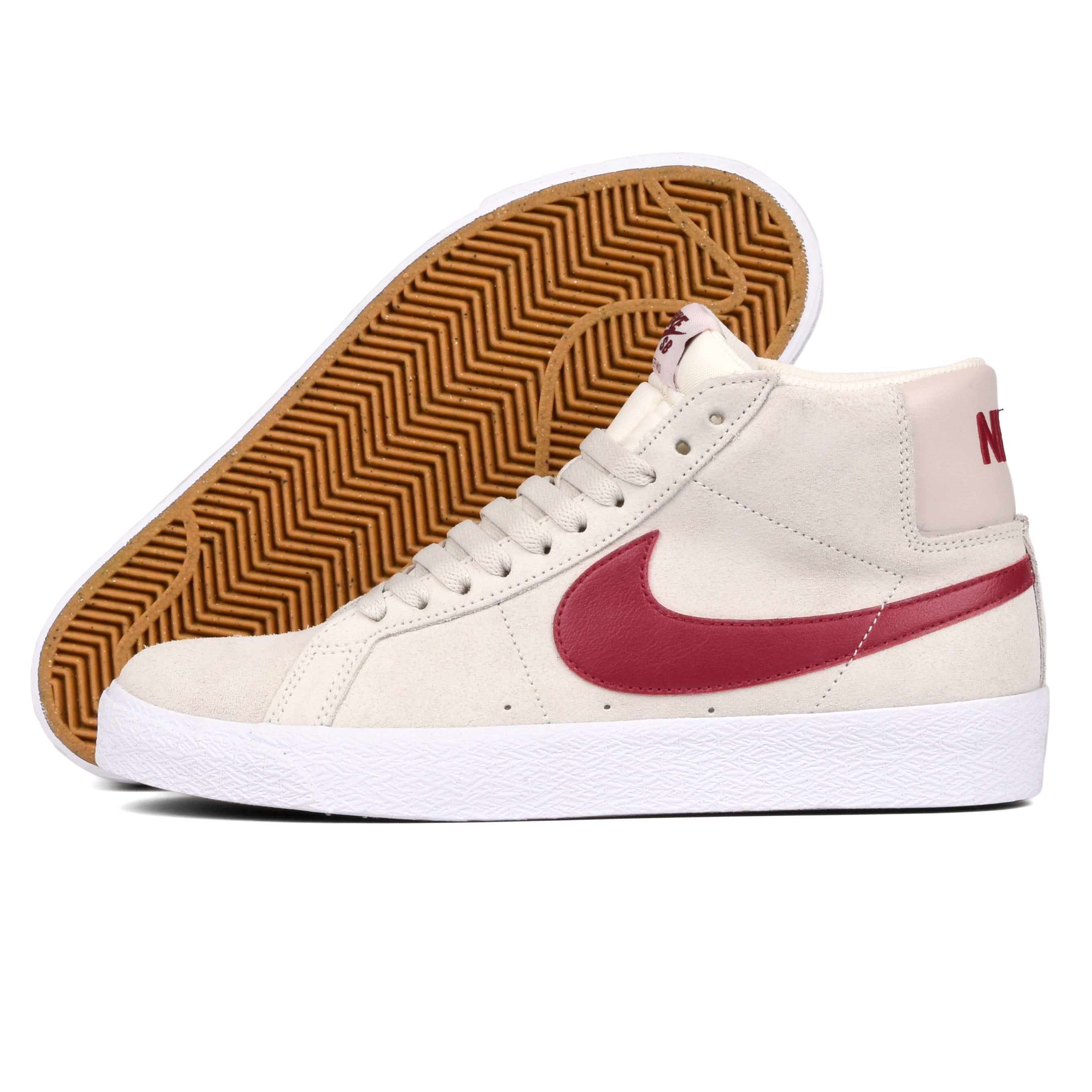 Nike SB - Zoom Blazer Mid (Pale Ivory/Noble Red) *SALE