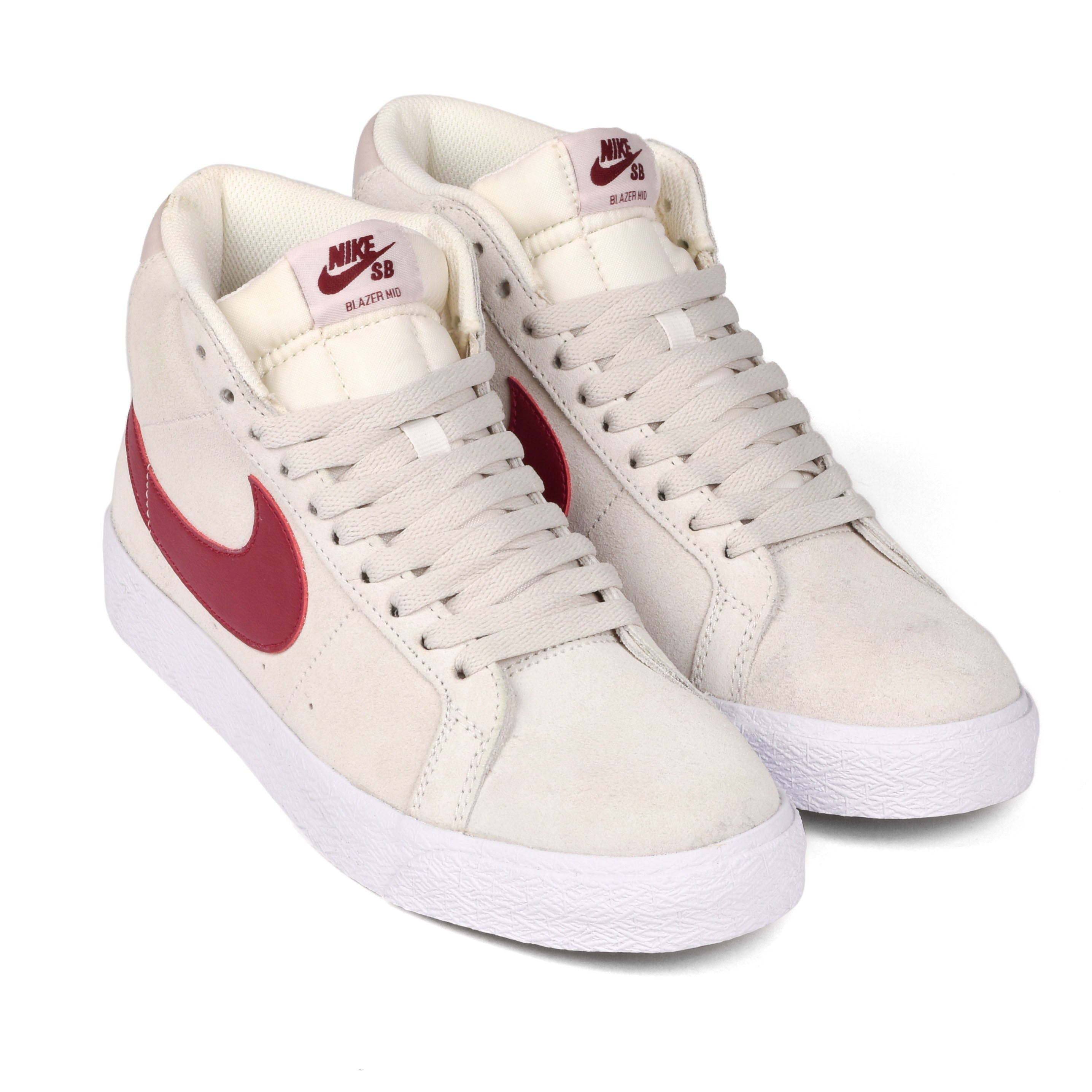 Nike SB - Zoom Blazer Mid (Pale Ivory/Noble Red) *SALE