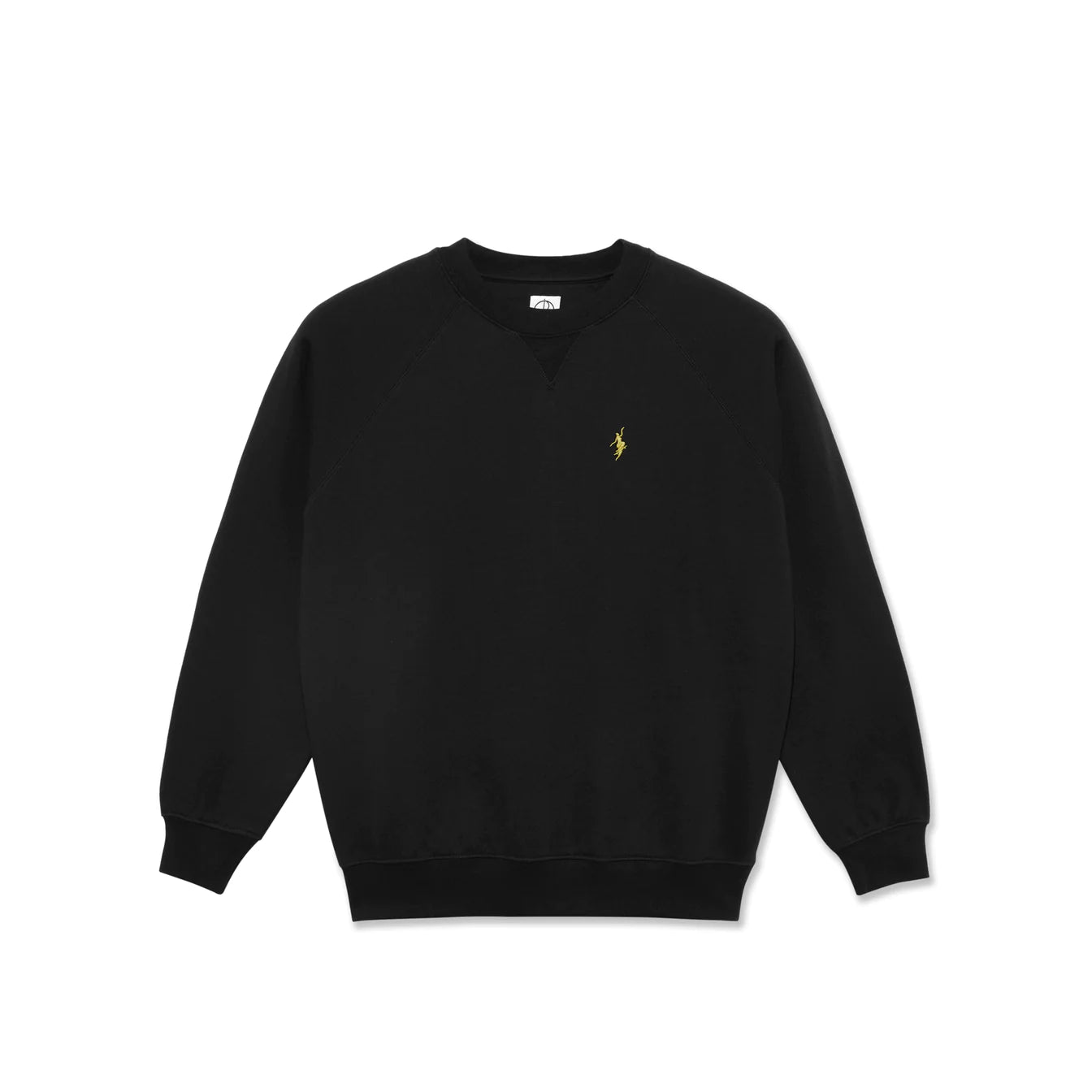 【POLAR SKATE CO】 No Comply Default Crewneck [BLACK] Polar - No Comply Default Crewneck (Black) *SALE – 303boards.com