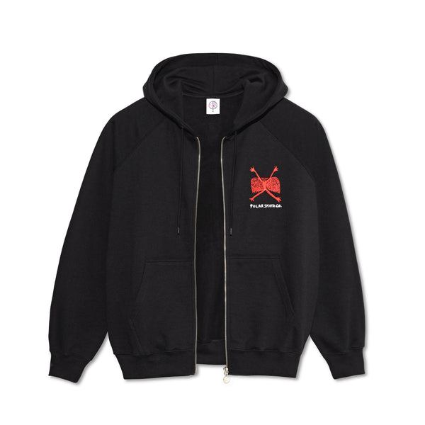 Polar - Welcome To The New Age Zip Hood (Black) *SALE