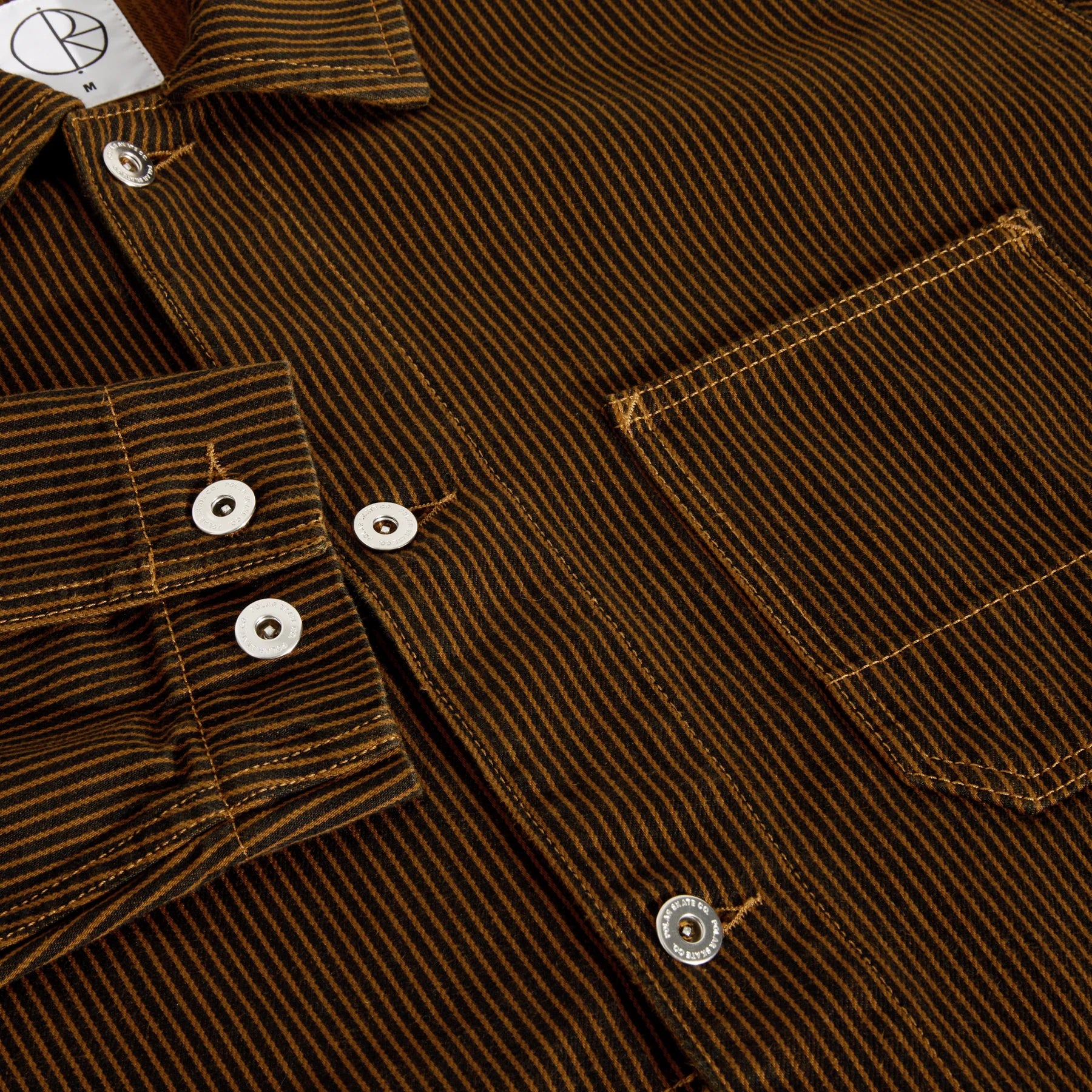 Polar - Ezra Jacket Hickory Stripe (Rust) *SALE