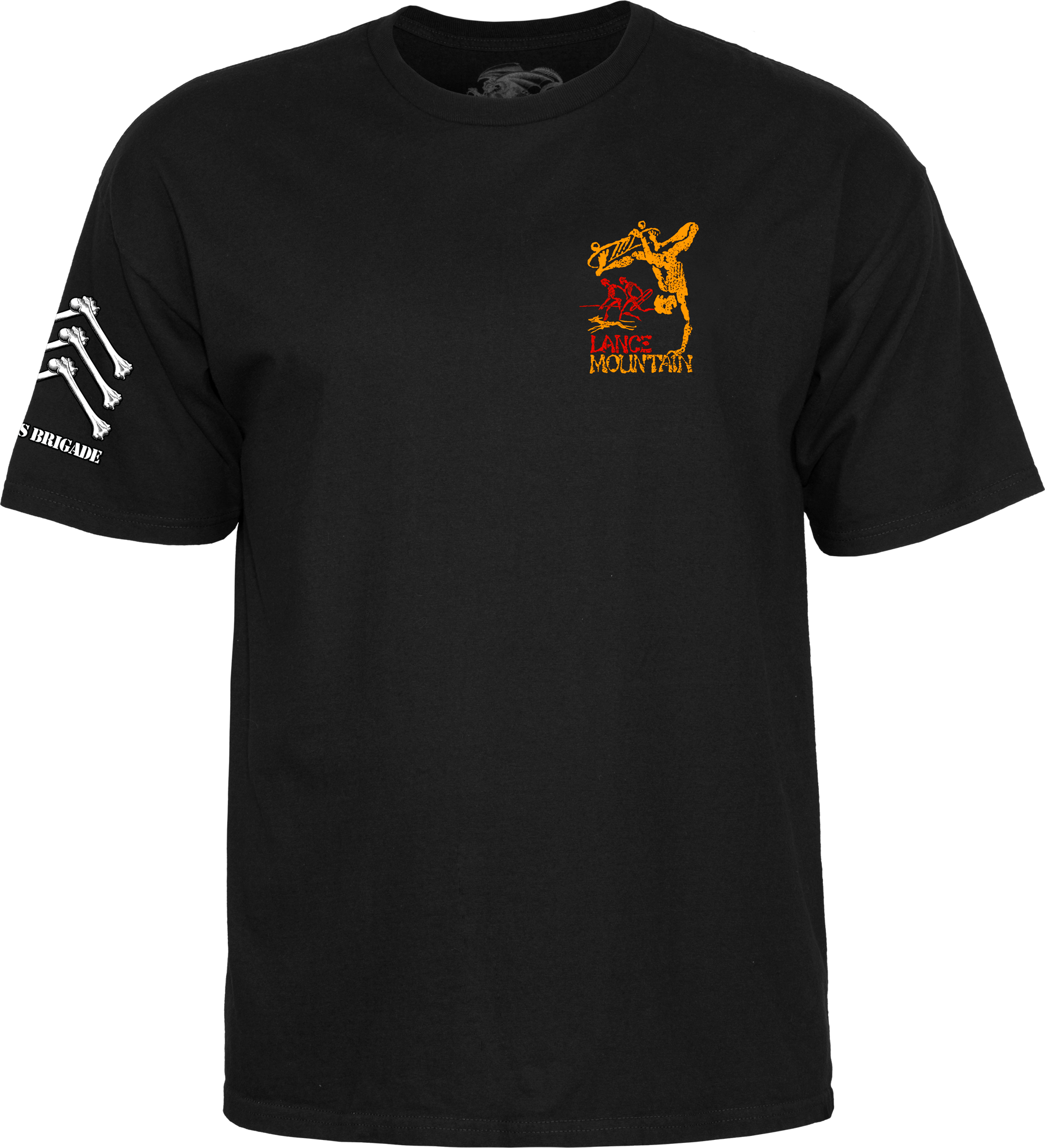 Powell - Bones Brigade Lance Mountain Series 17 Tee (Black)