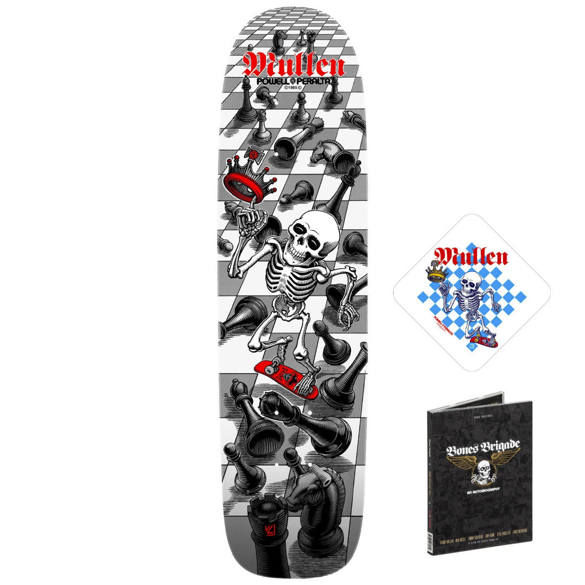 Powell - Bones Brigade Rodney Mullen Series 17 Deck (7.4")