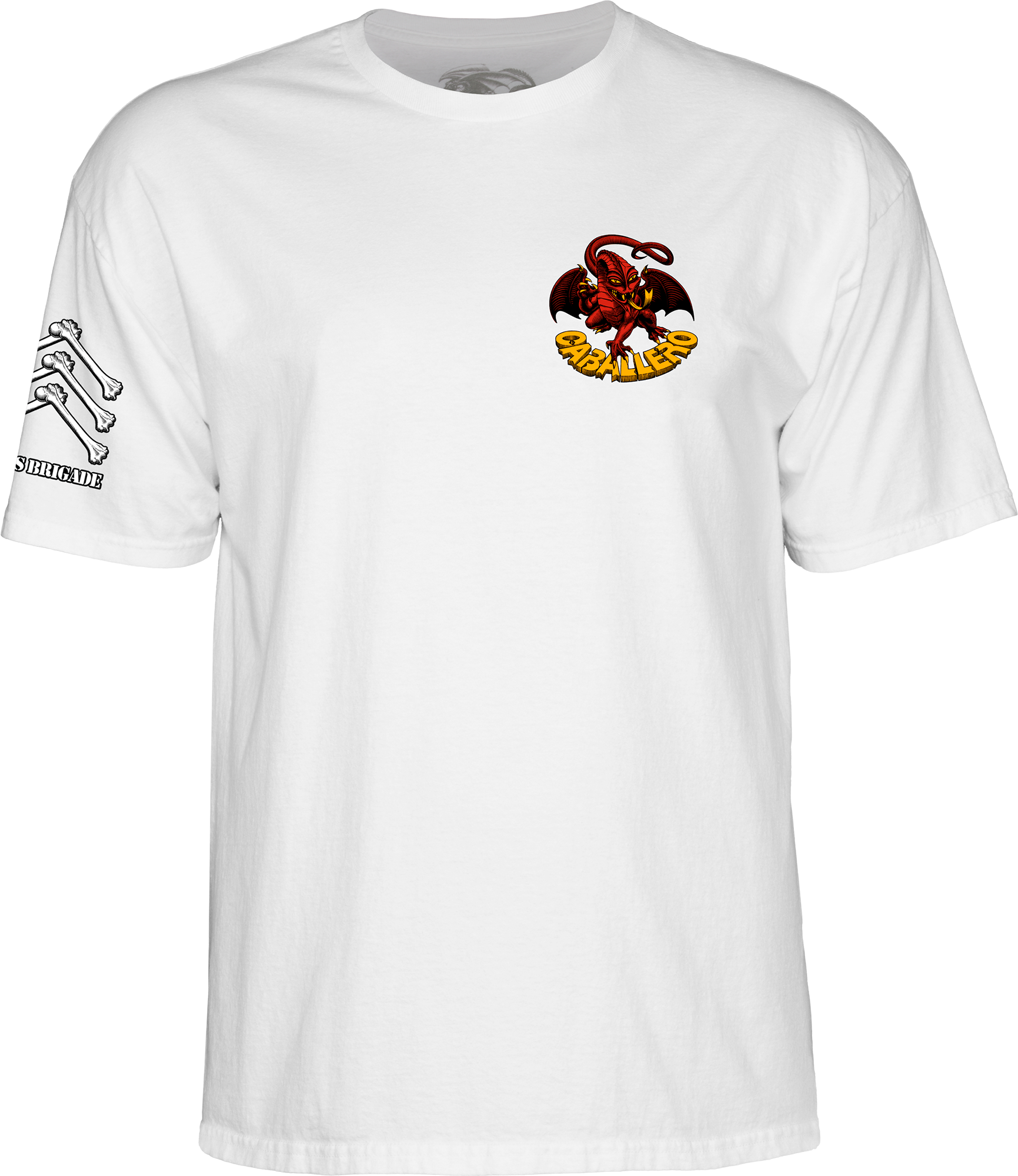 Powell - Bones Brigade Steve Caballero Series 17 Tee (White)