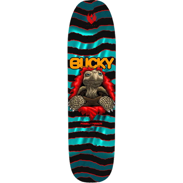 Powell - Bucky Lasek Tortoise Flight Turquoise Foil Deck (8.62")