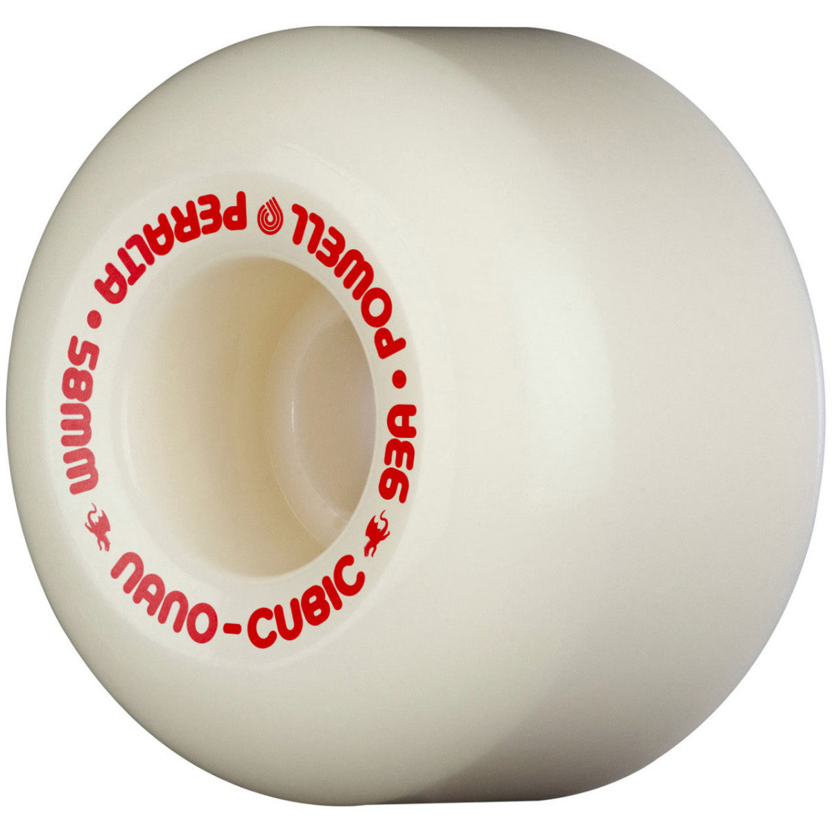 Powell - Dragon Formula Red Nano Cubic 93A Wheels (58mm)