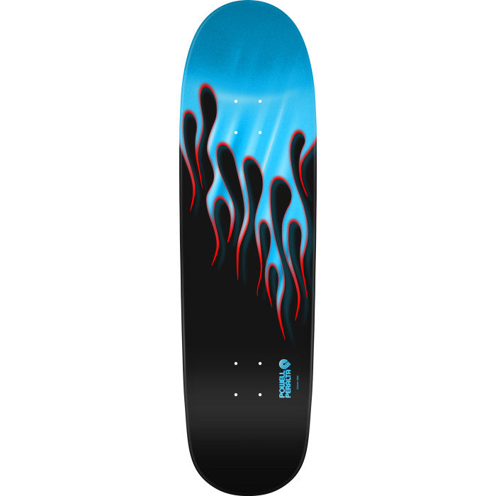 Powell - Hot Rod Flames Reissue Light Blue Foil Deck (9.375")