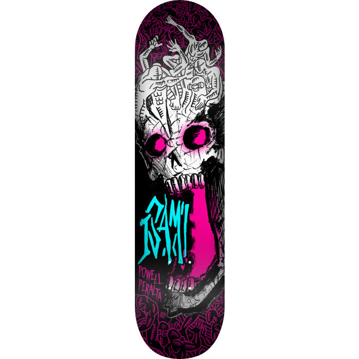 Powell - Isamu Yamamoto Skull Freestyle Deck (7.25")