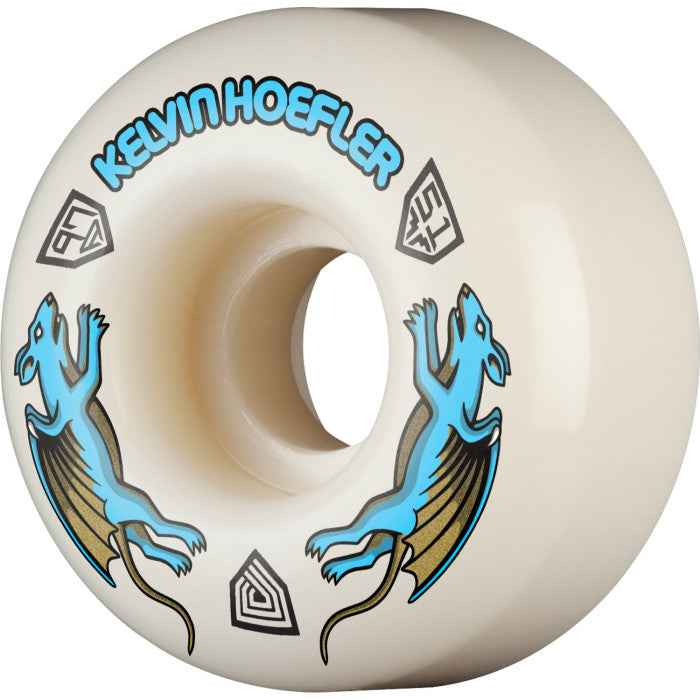 Powell - Kelvin Hoefler Pro 97A V1 Asymmetrical Dragon Formula Wheels (51mm)