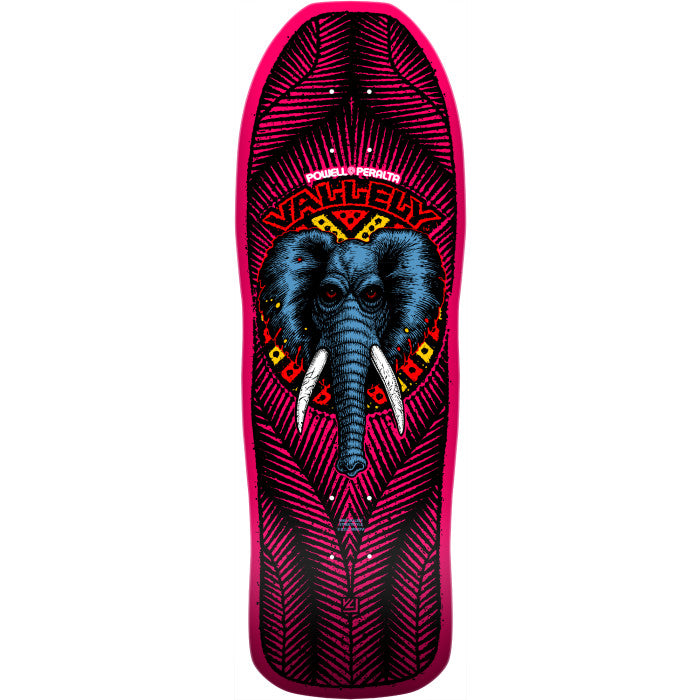 Powell - Mike Vallely Elephant Reissue Pink Deck (9.85")