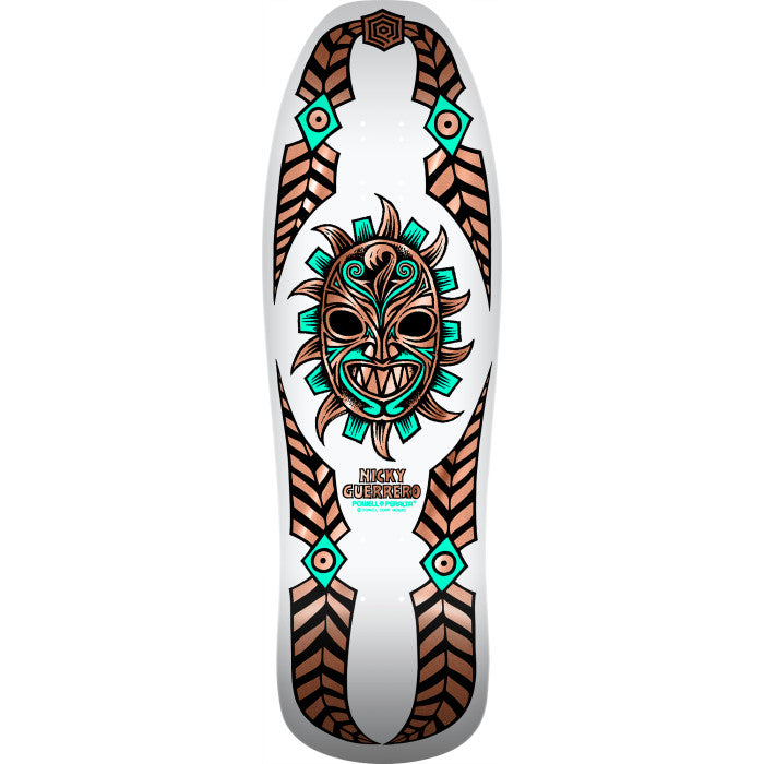 Powell -  Nicky Guerrero Mask White/Coper Foil Deck (10")