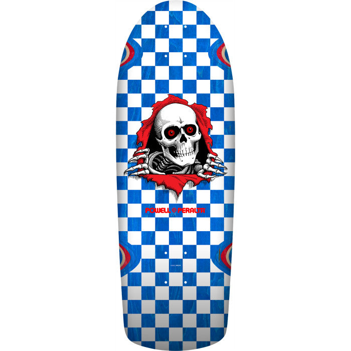 Powell - OG Ripper Checker Reissue Blue Veneer Deck (10")