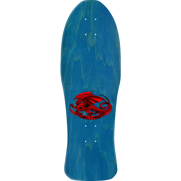 Powell - Steve Caballero Chinese Dragon Reissue Aqua Foil Deck (10")