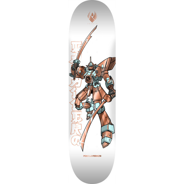 Powell - Steve Caballero Gundam Flight White/Copper Deck (8.25")