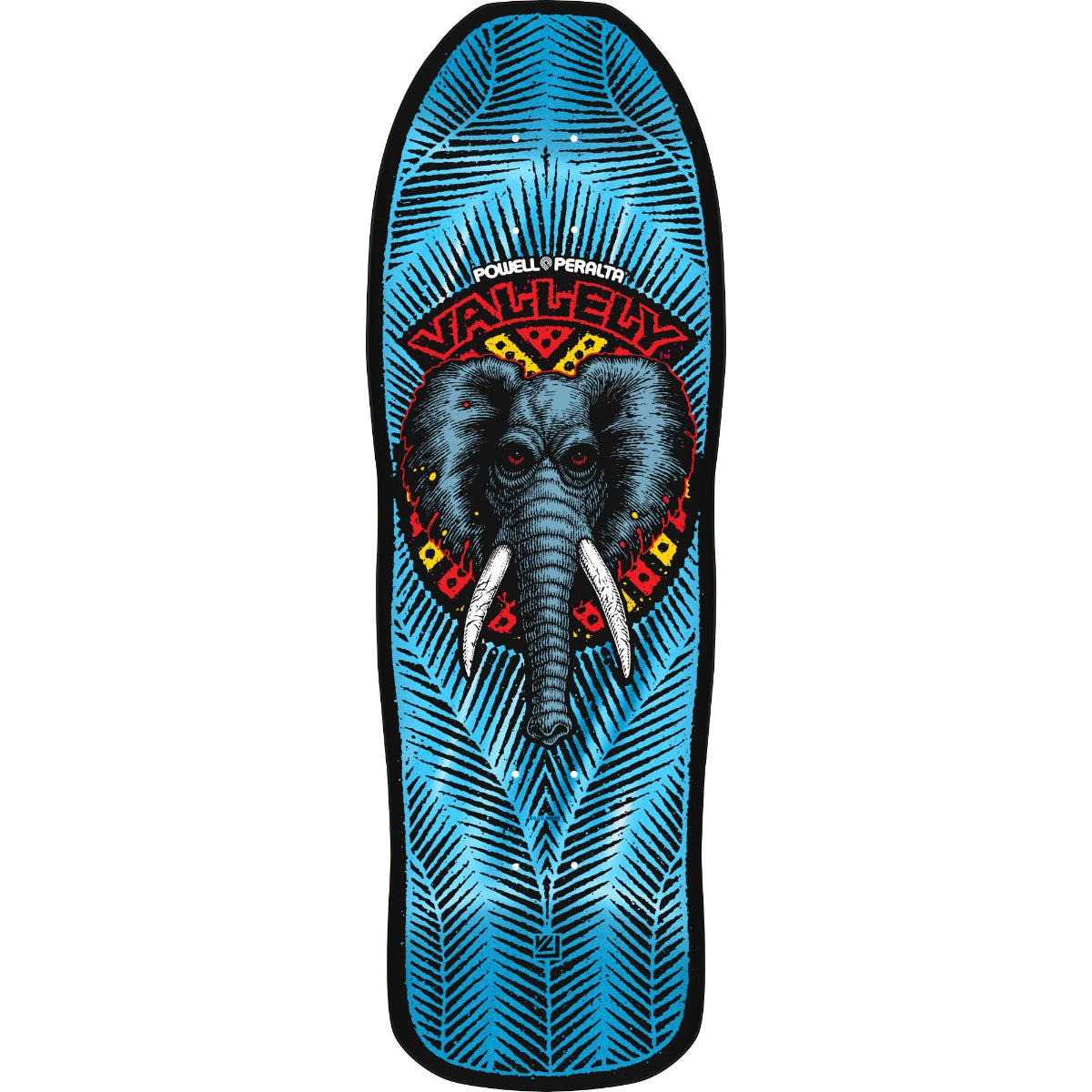 Powell - Vallely Elephant Blue Foil Reissue Deck (9.85")