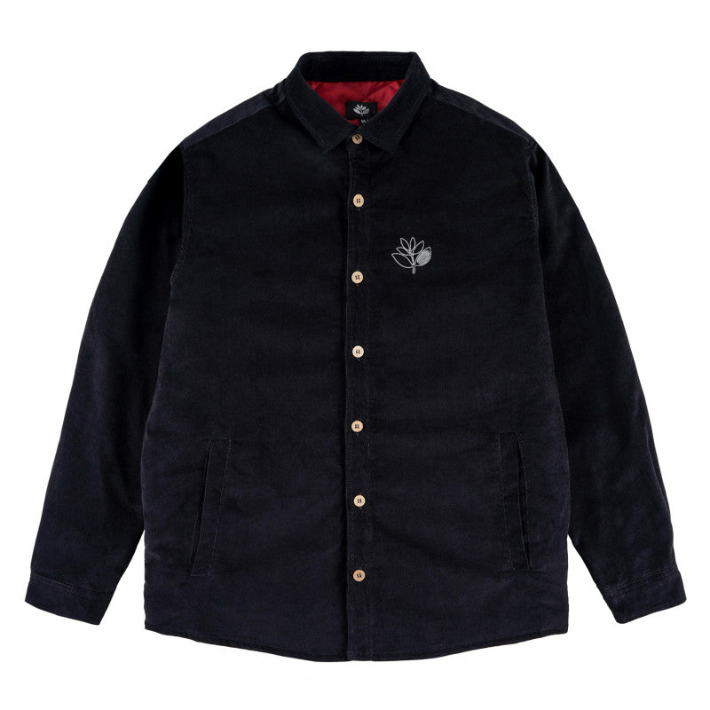 Magenta - Rover Cord Overshirt (Black) *SALE