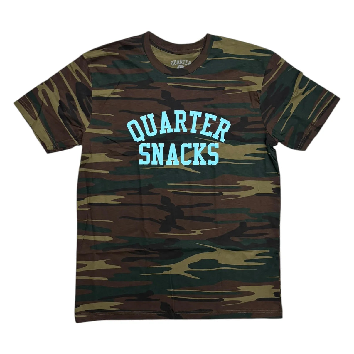 Quarter Snacks - Camo Arch Shirt (Woodland)