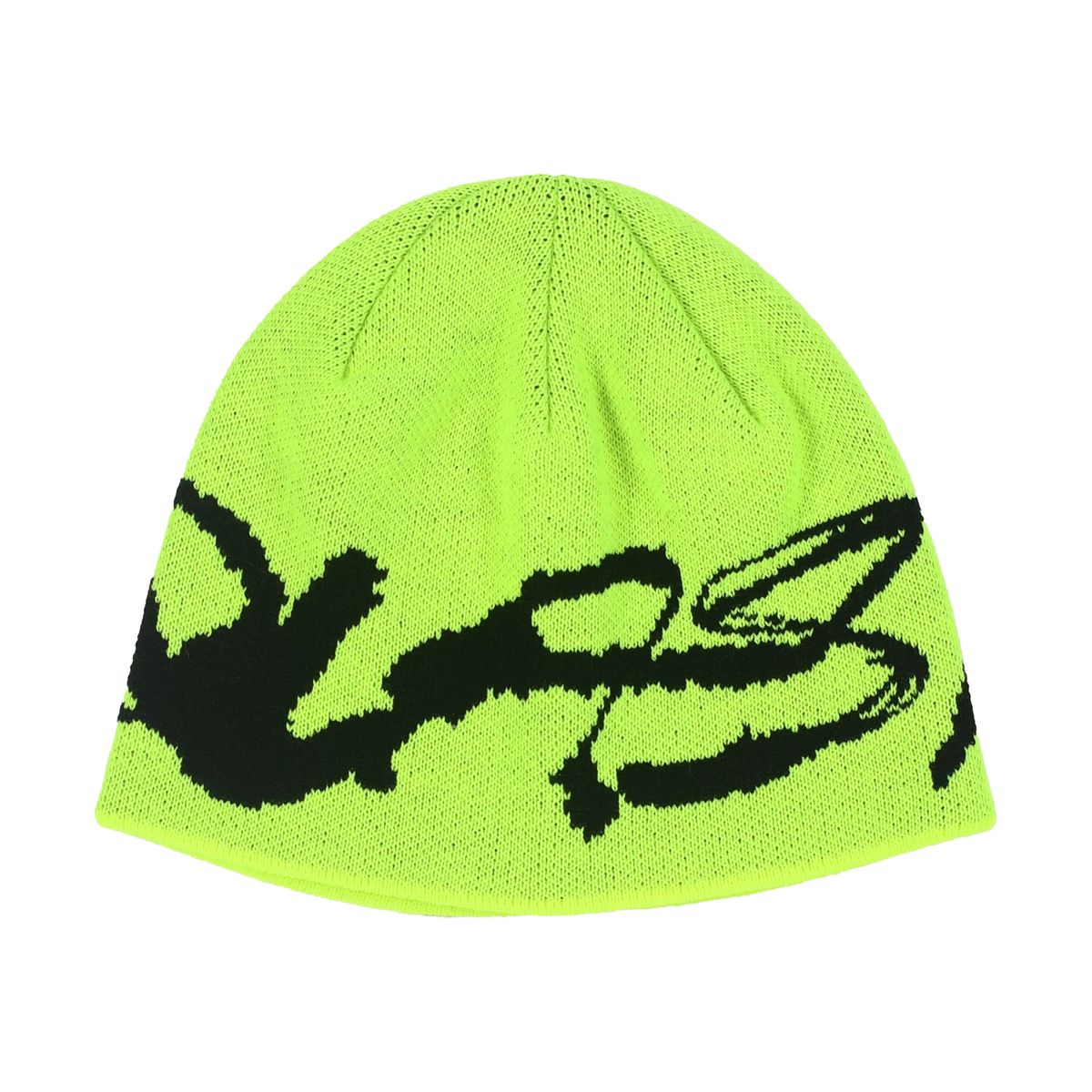 Quasi - Rift Beanie (Bright Green)