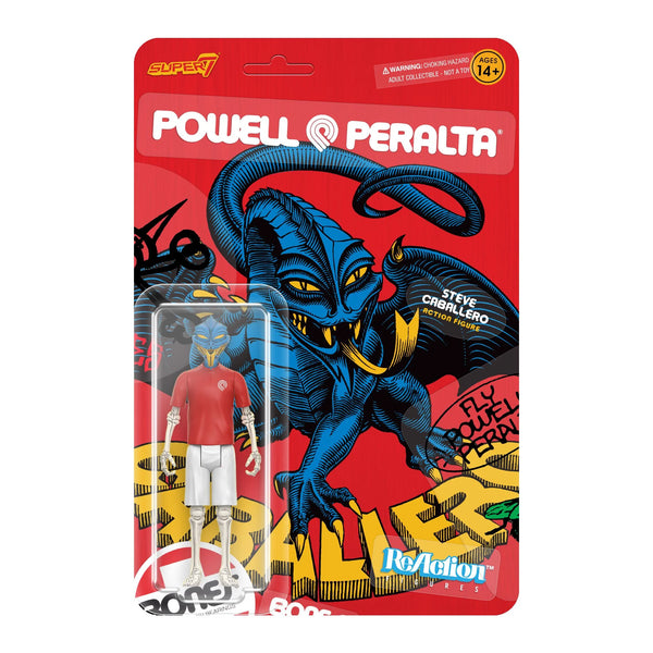 Powell - Powell-Peralta x Super7 ReAction Figures Wave 5 Steve Caballero Animal Chin