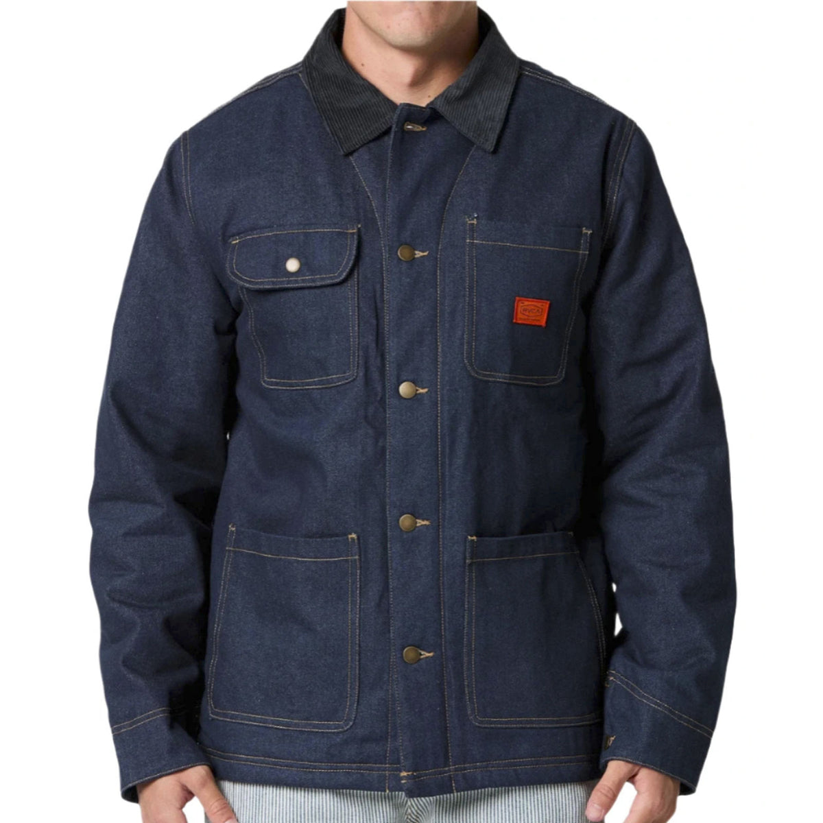 RVCA - Chainmail Chore Coat II (Blue Rinse) *SALE