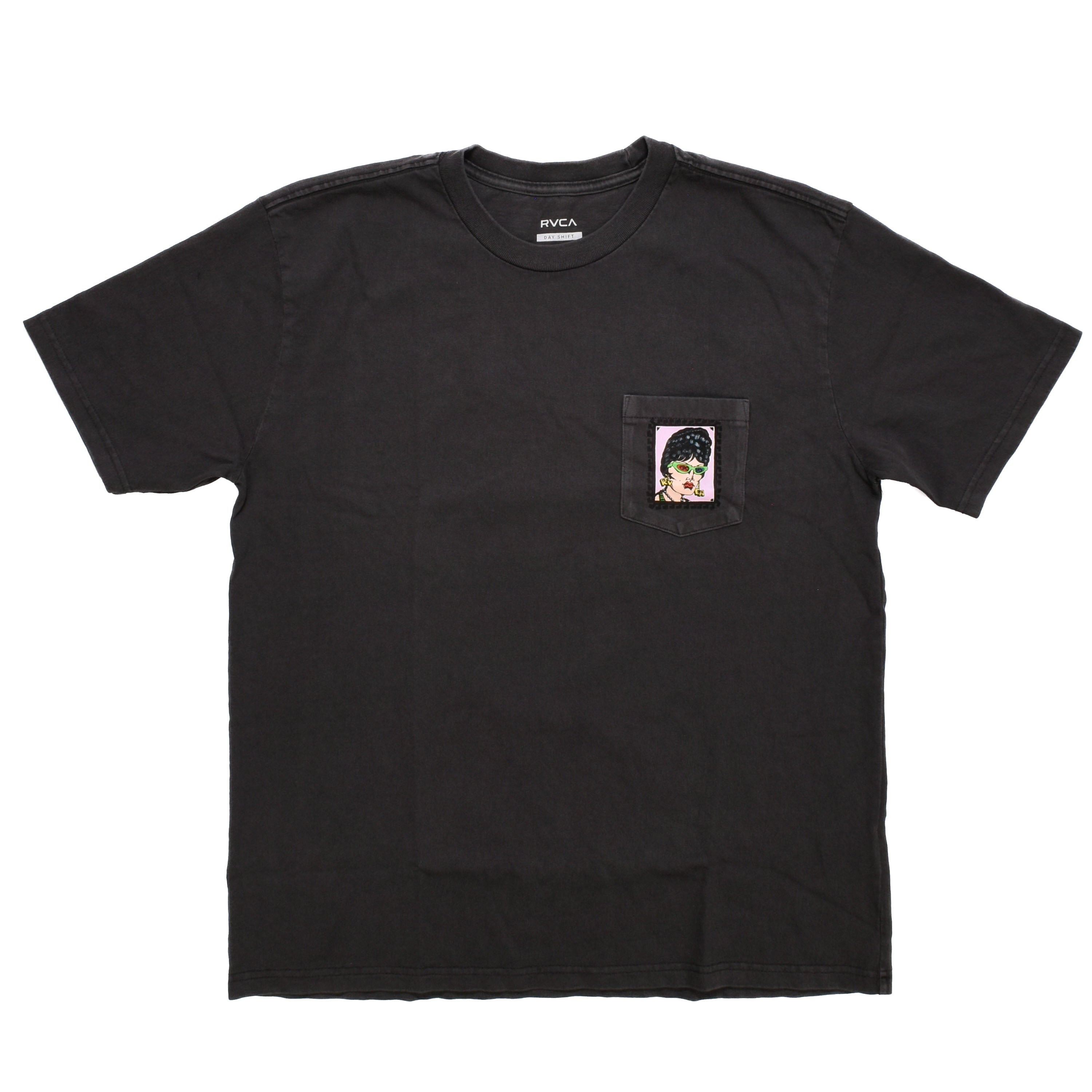 RVCA - Barbra Bangles Pocket Tee (Black)