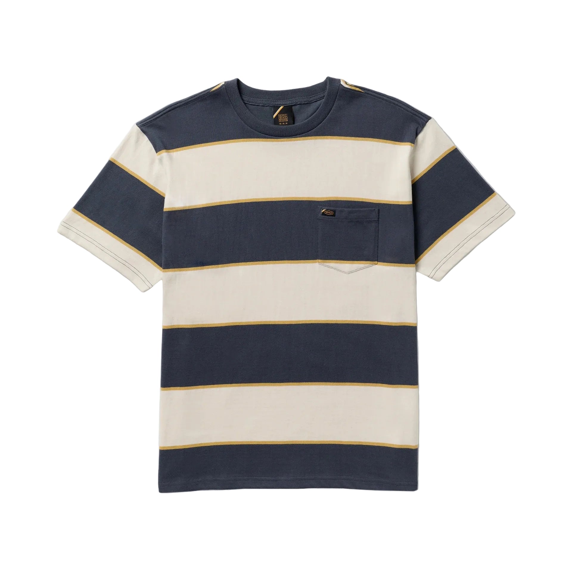 RVCA - Dayshift Stripe Shirt (Light Khaki)