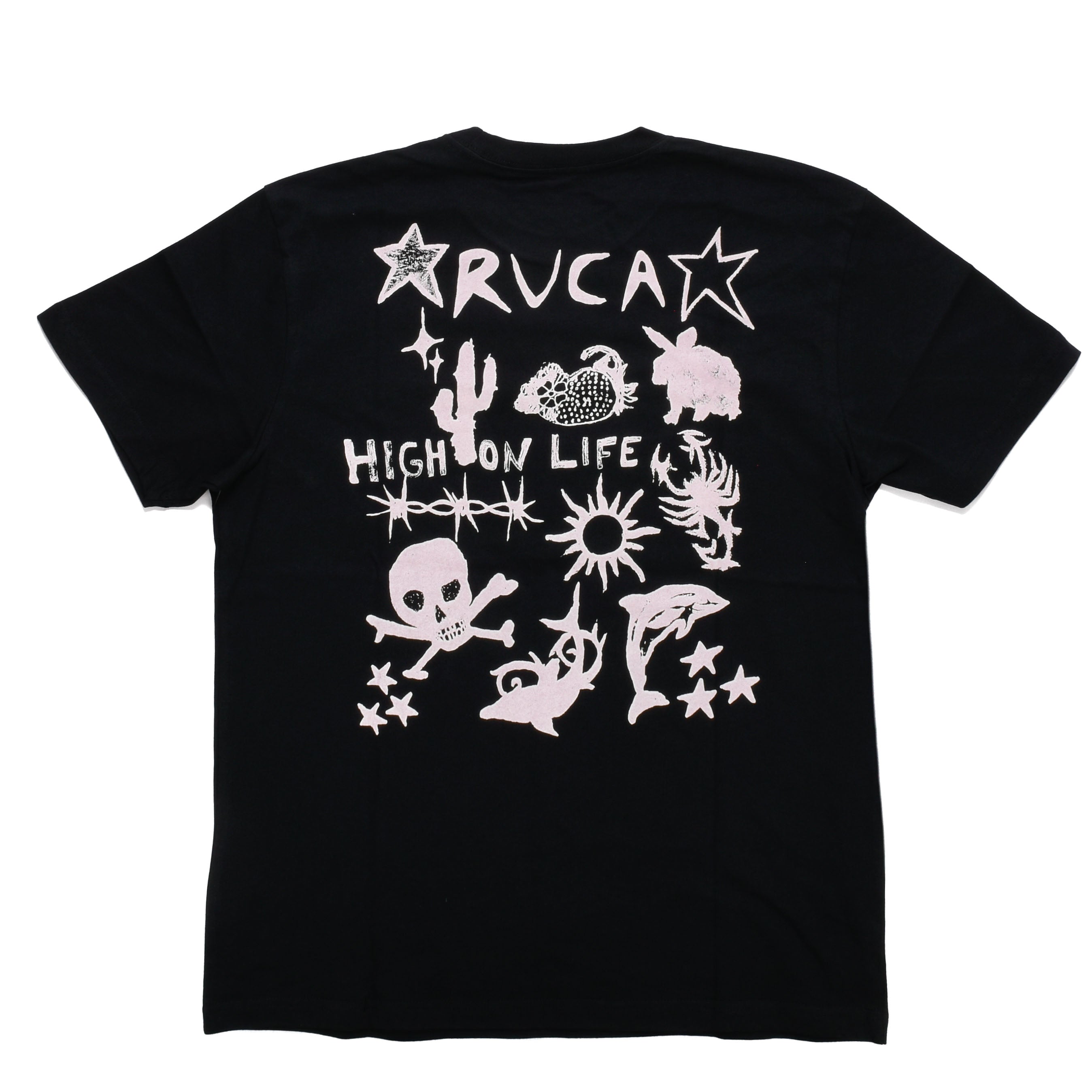 RVCA - High On Life Tee (Black)