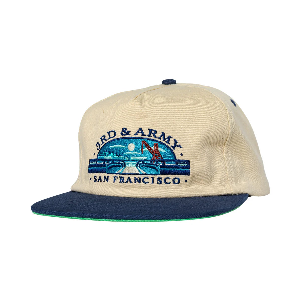 Real - 3rd & Army Snapback Hat (Natural)