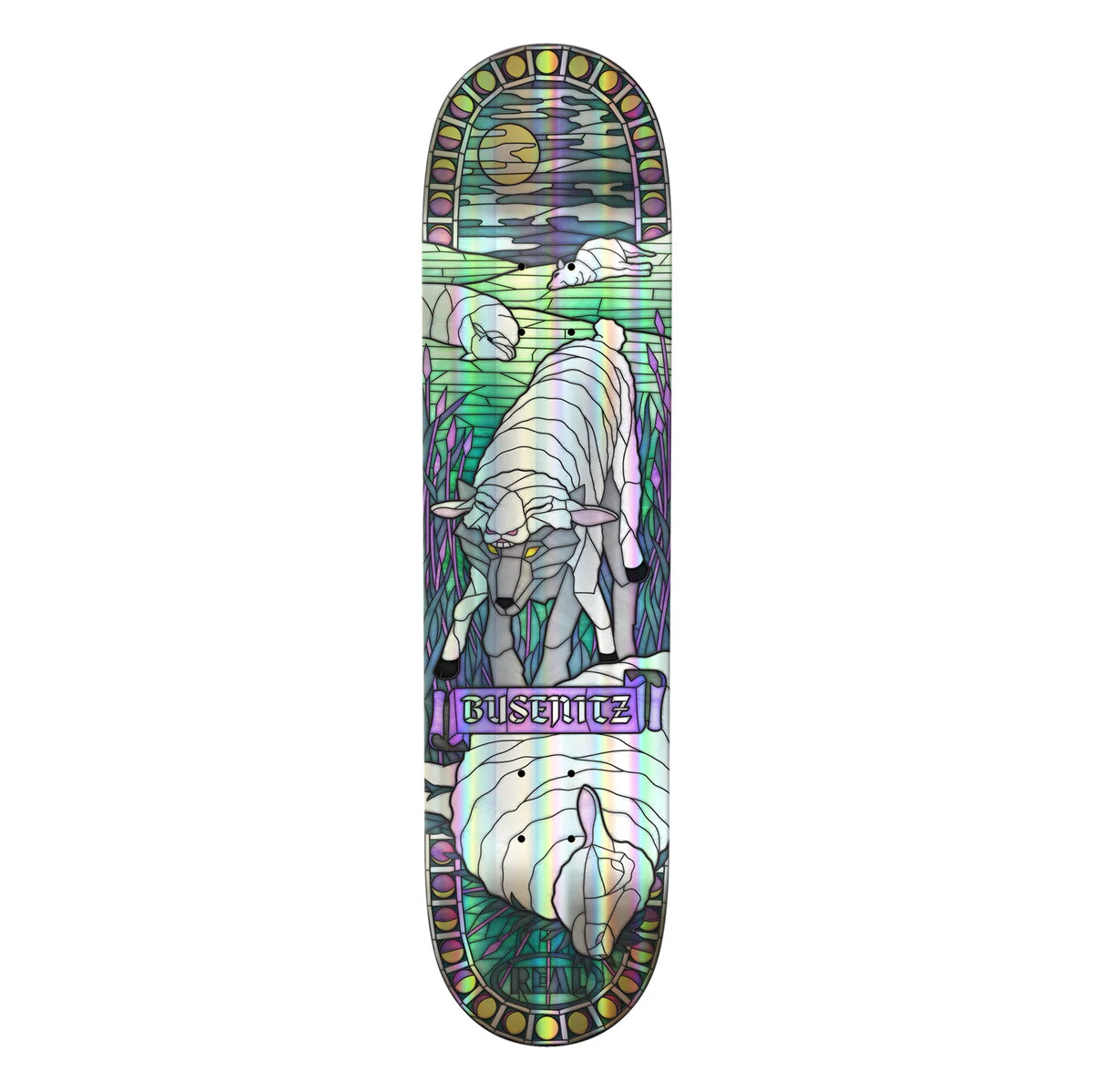 Real - Dennis Busenitz Holographic Cathedral Deck (8.38")