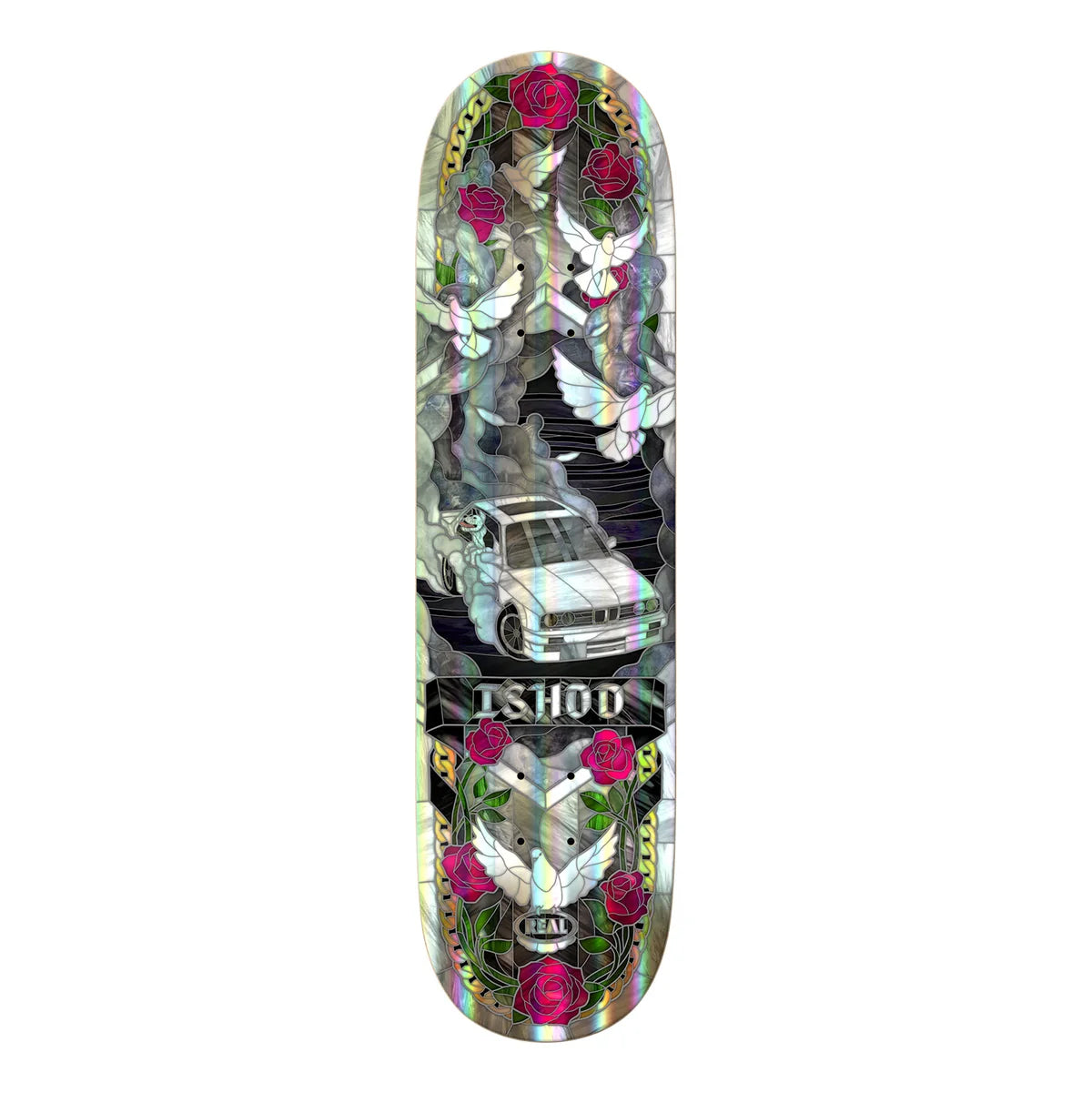 Real - Ishod Wair Holographic Cathedral II Twin Tail Deck (8.3")