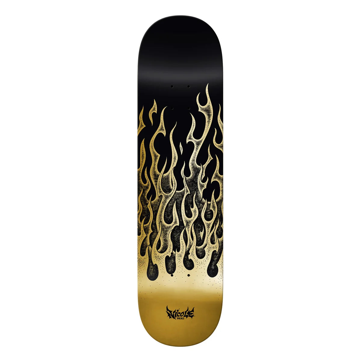 Real - Nicole Hause Flames Redux Twin Nose Deck (8.25")