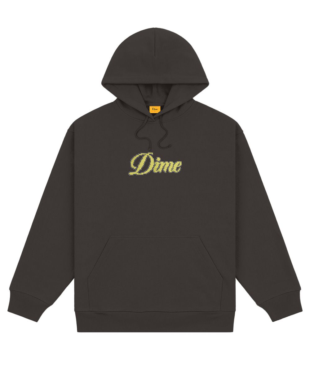 【DIME】 Pixel Cursive Hoodie / Vintage Black Dime - Pixel Cursive Hoodie (Vintage Black) *SALE