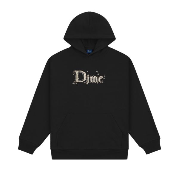 【Dime】CLASSIC STONE HOODIE Dime - Classic Stone Hoodie (Black) *SALE – 303boards.com