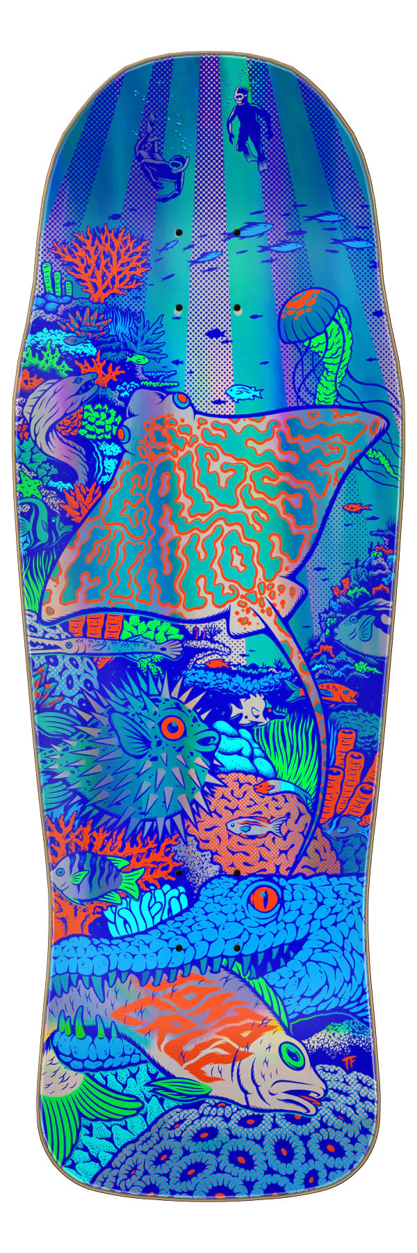 Santa Cruz - Winkowski Aquatic Pro Shaped Deck (10.34")