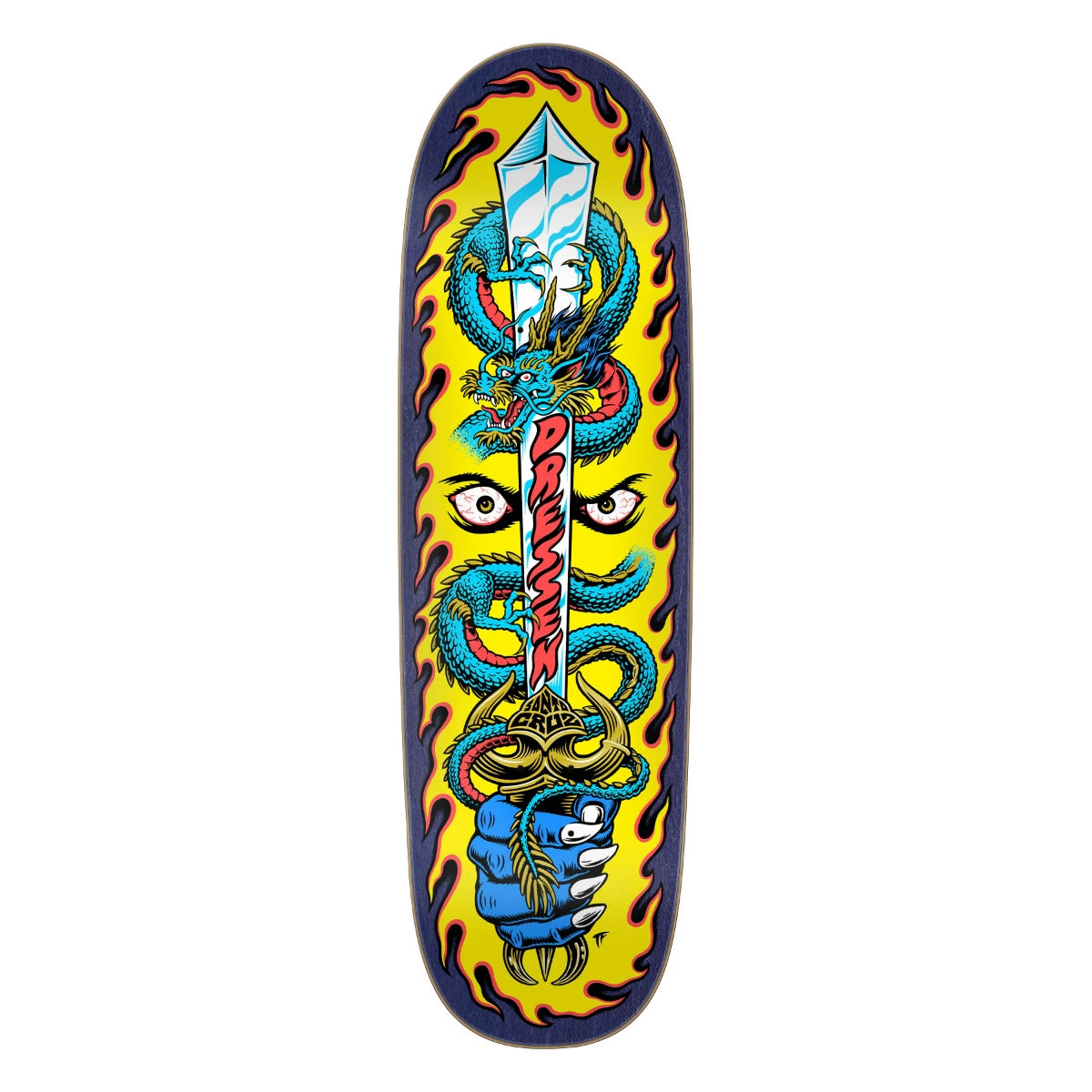 Santa Cruz - Eric Dressen Sword Shaped Deck (9.25")