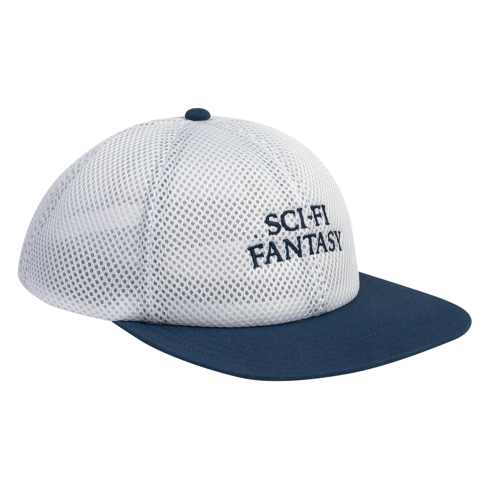 Sci-Fi Fantasy - Logo Hat Mesh (White) *SALE