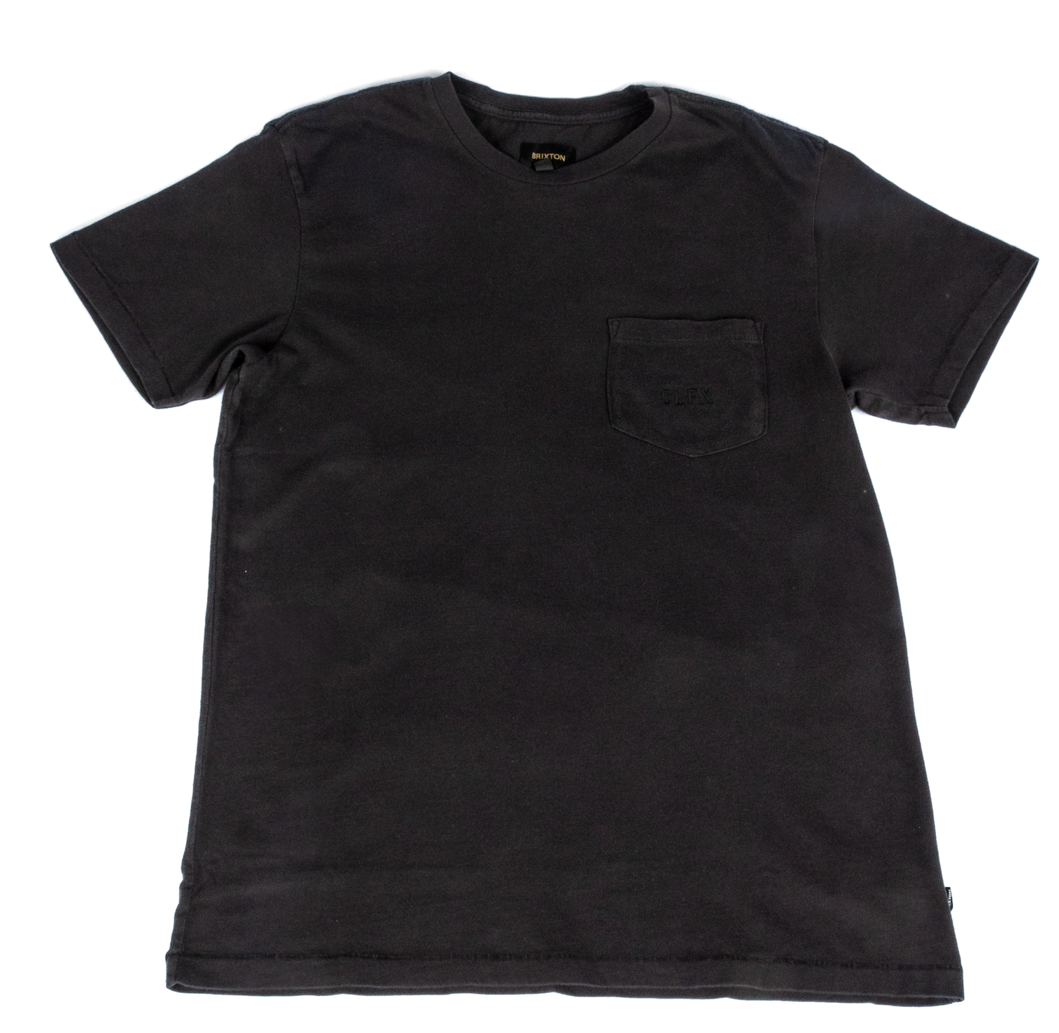 303 Boards - 303 X Brixton CLFX Embroidered Pocket Shirt (Black Wash)