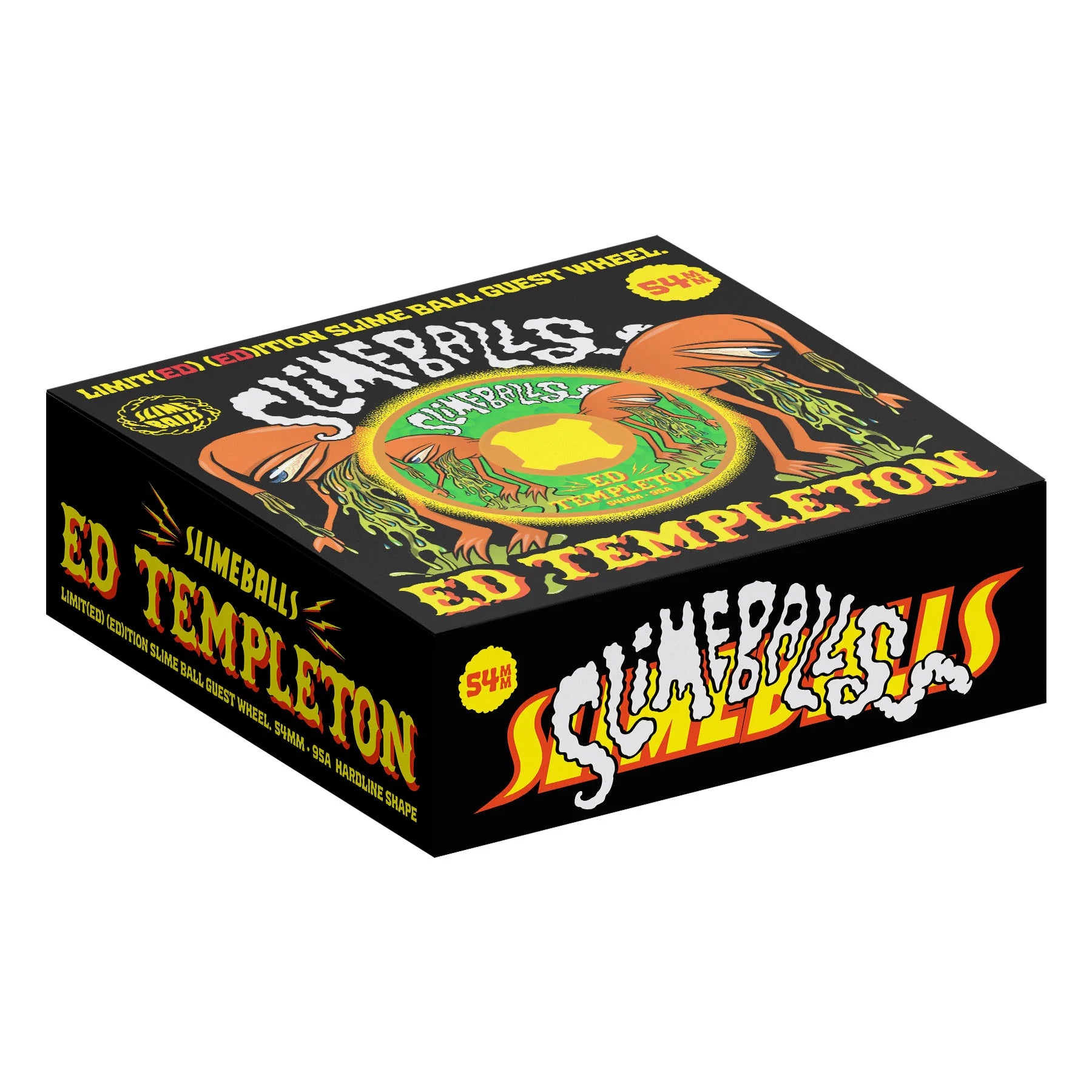 Slime Balls - Ed Templeton Hardline Orange 95a Wheels (54mm)