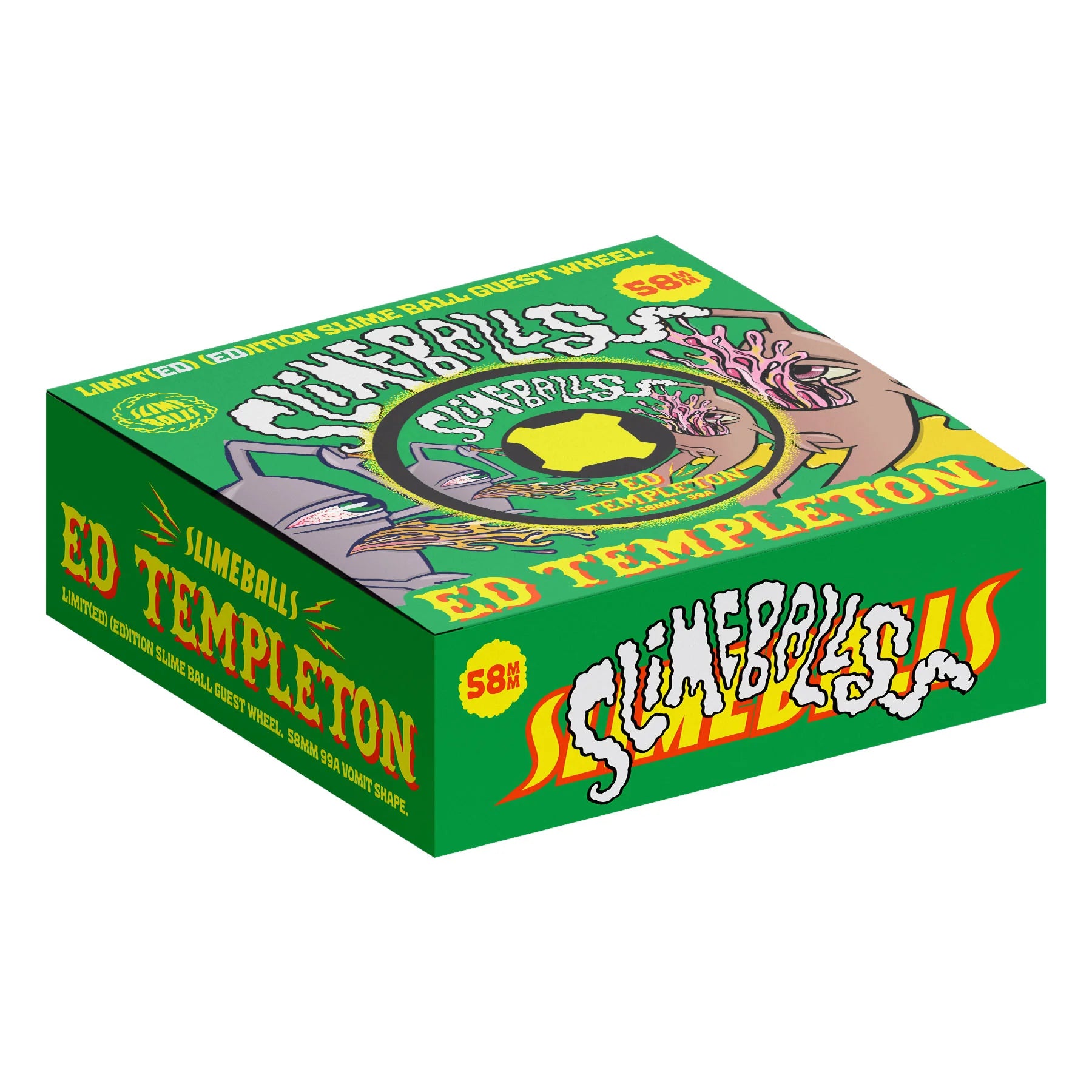 Slime Balls - Ed Templeton Vomits Black 99a Wheels (58mm)