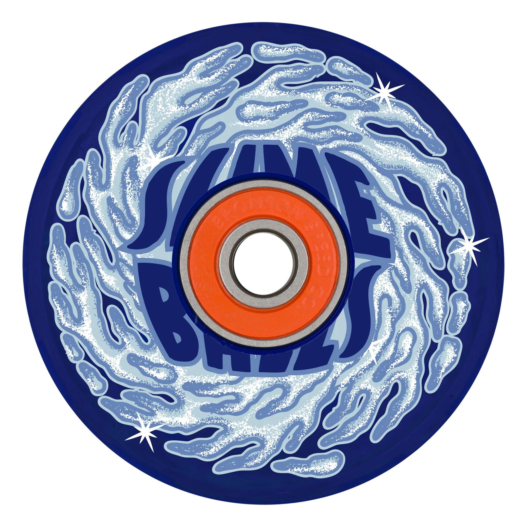 Slime Balls - SB Ice Blue OG Slime Light Ups 78a Wheels (66mm)