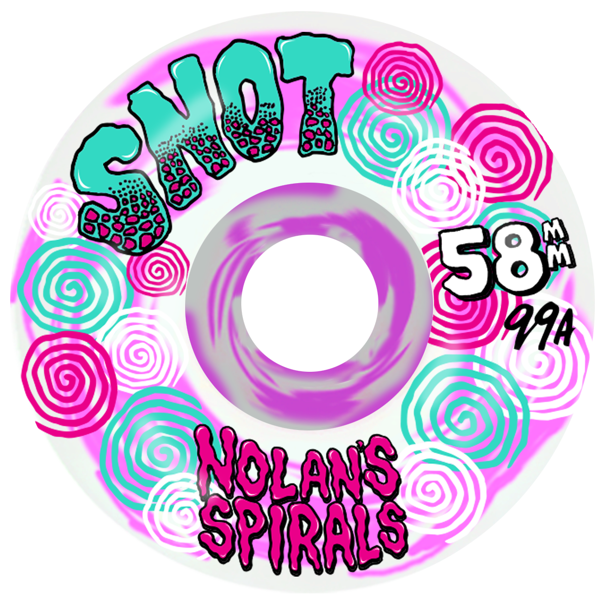 Snot - Nolan Houghton Spiral Wide Boys Wheel (58mm)