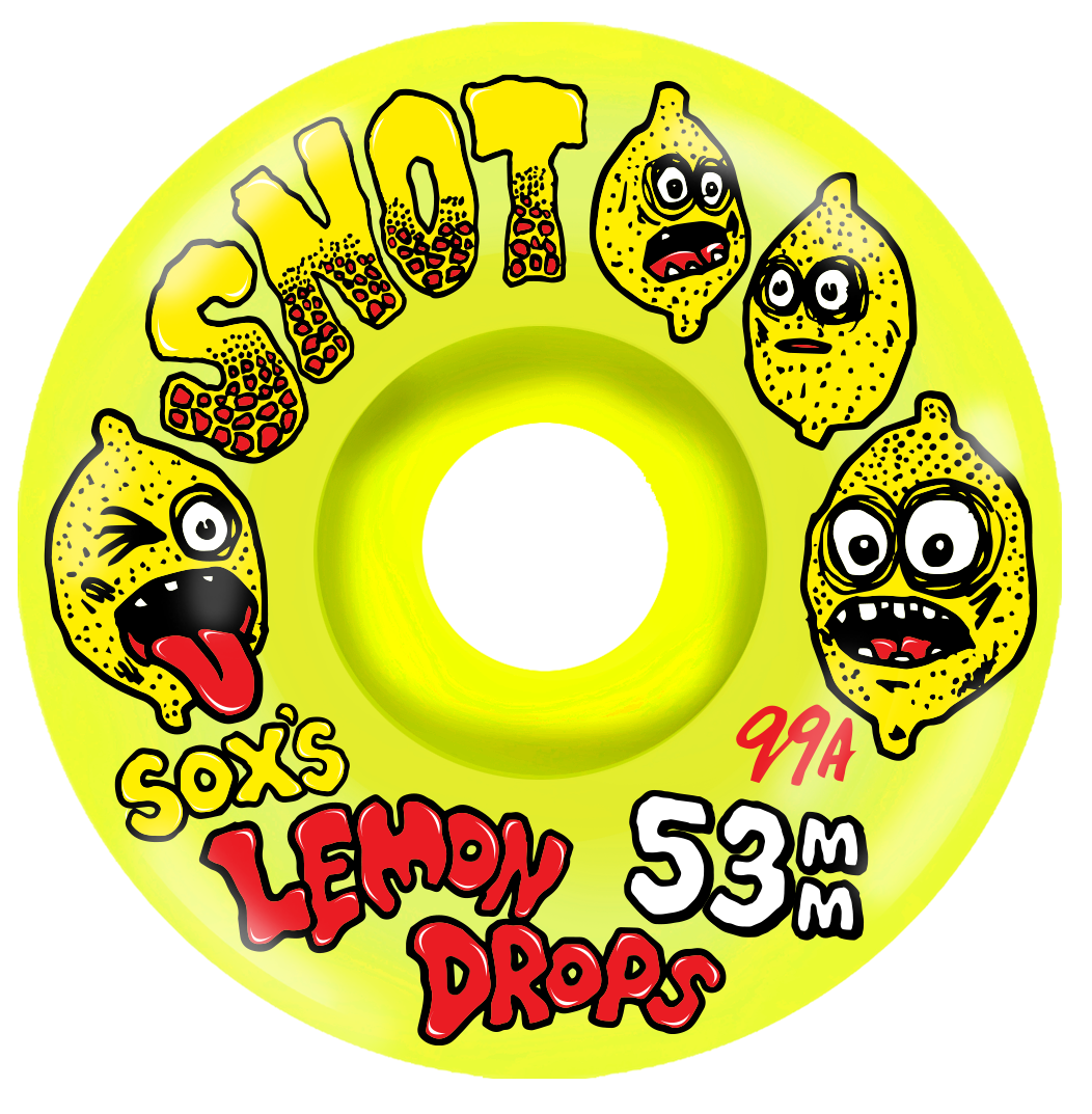 Snot - Sox Lemon Drops Conical Wheel (53mm)