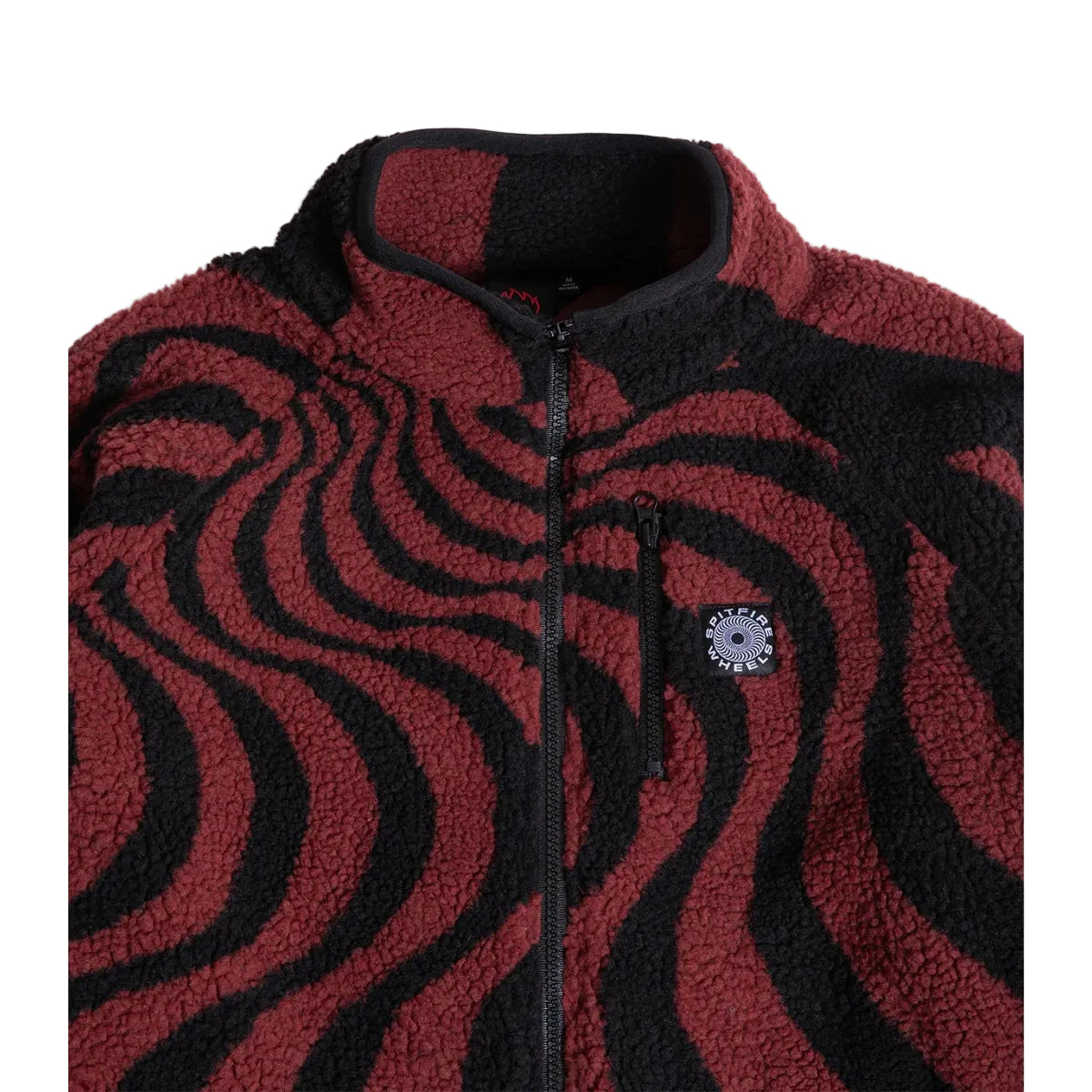 Spitfire - Classic 87 Swirl Fleese Jacket (Red/Black)