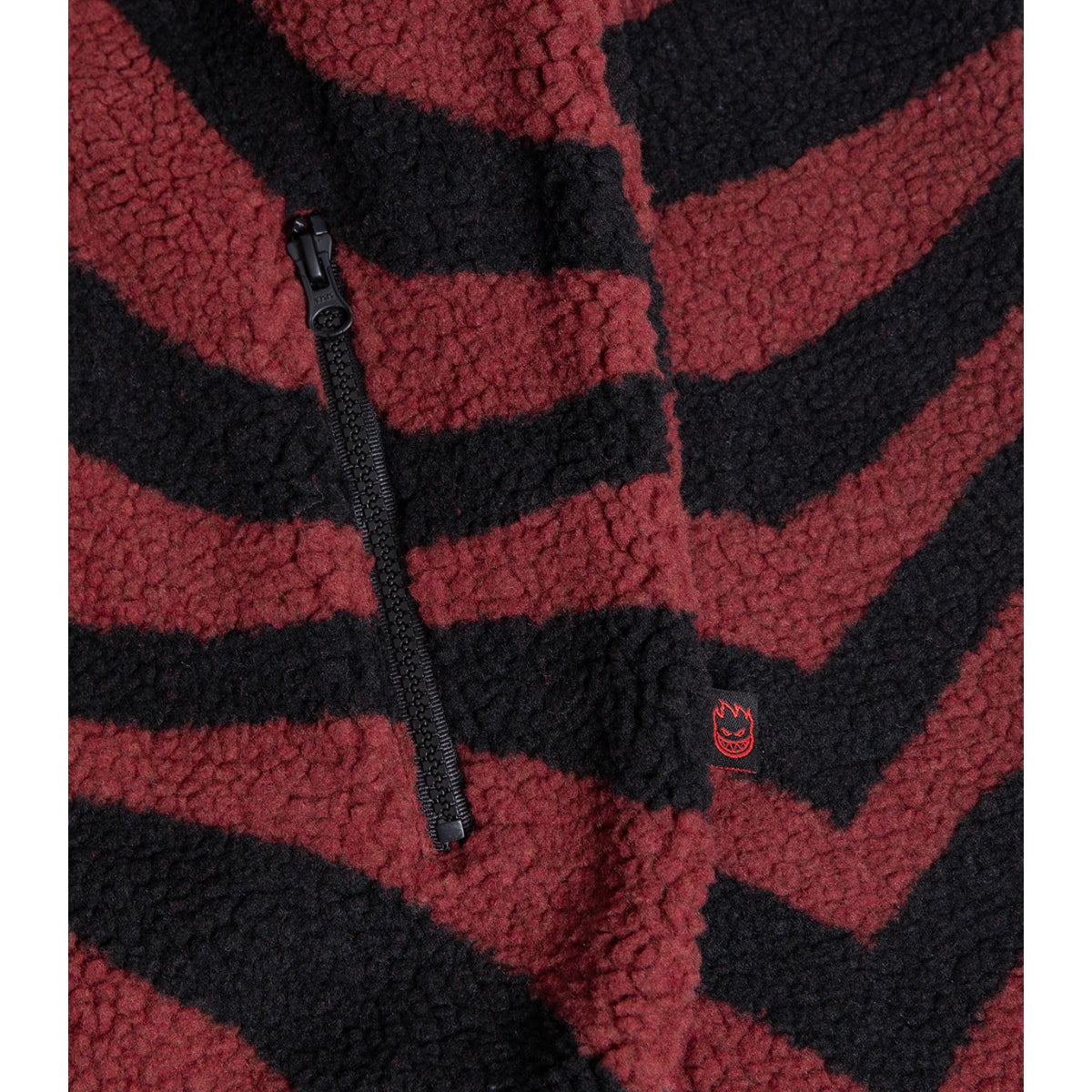 Spitfire - Classic 87 Swirl Fleese Jacket (Red/Black)