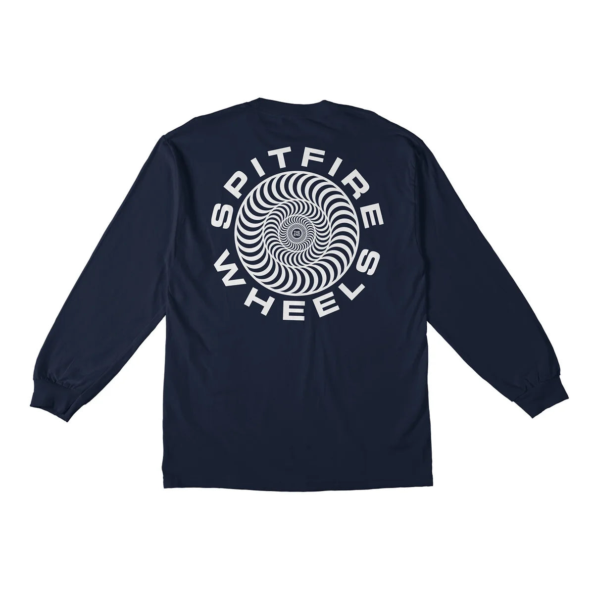 Spitfire -  Classic 87 Swirl Longsleeve Tee (Navy/White)